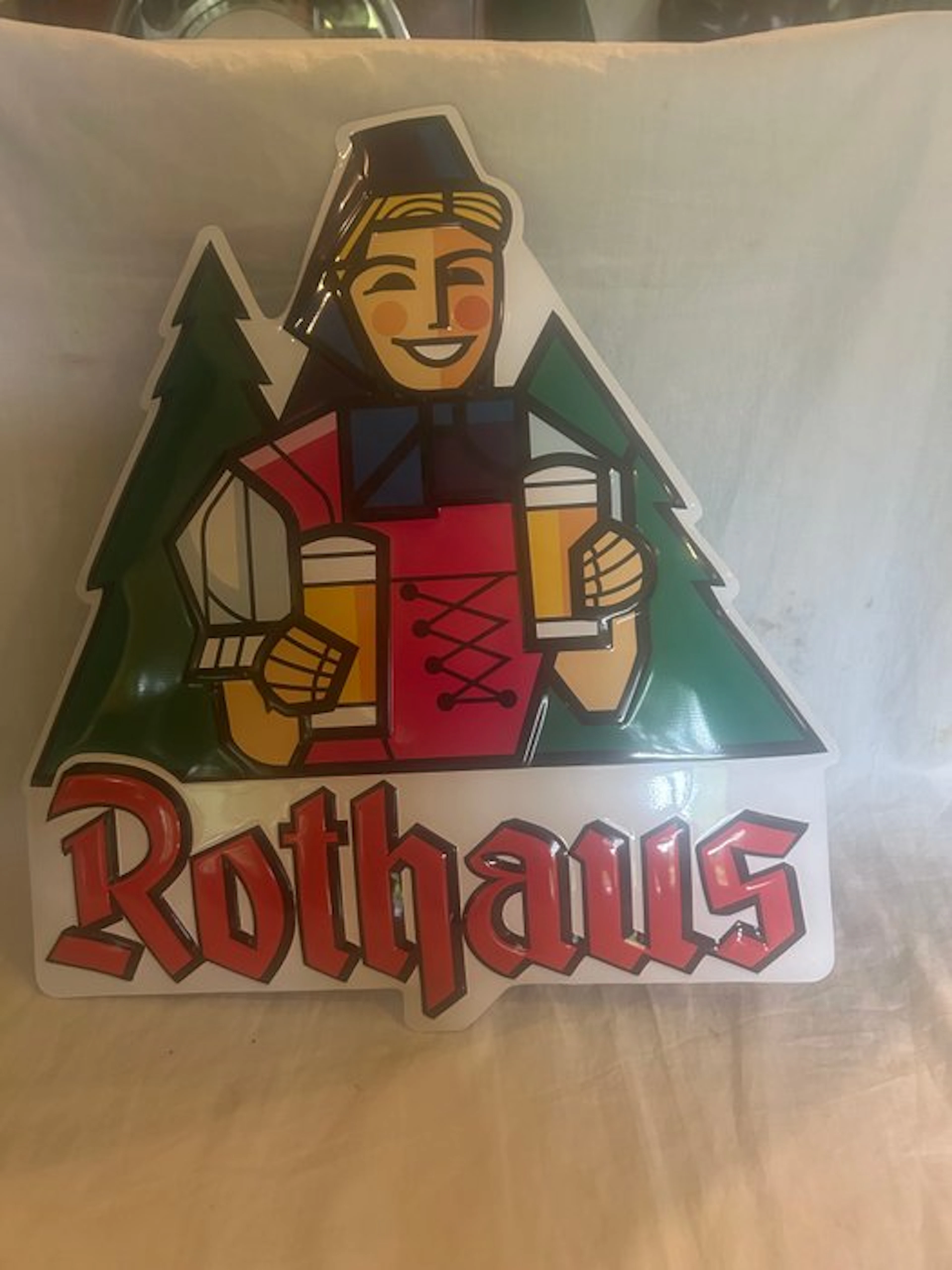 Rathaus beer - Sign - can