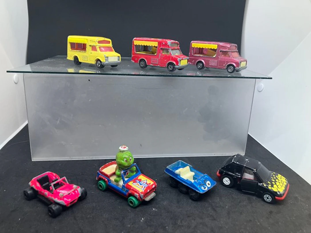 Majorette 1:67 - Model car (7) - Fourgon / camion de...