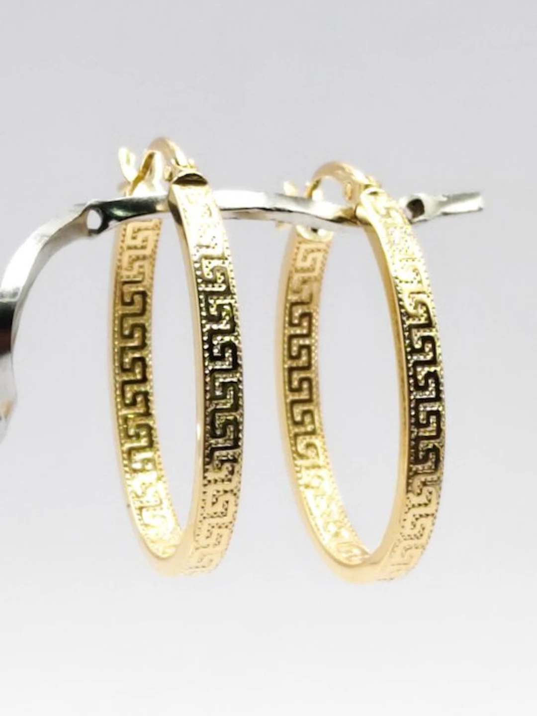 No reserve price - Earrings - 18 kt. Yellow gold