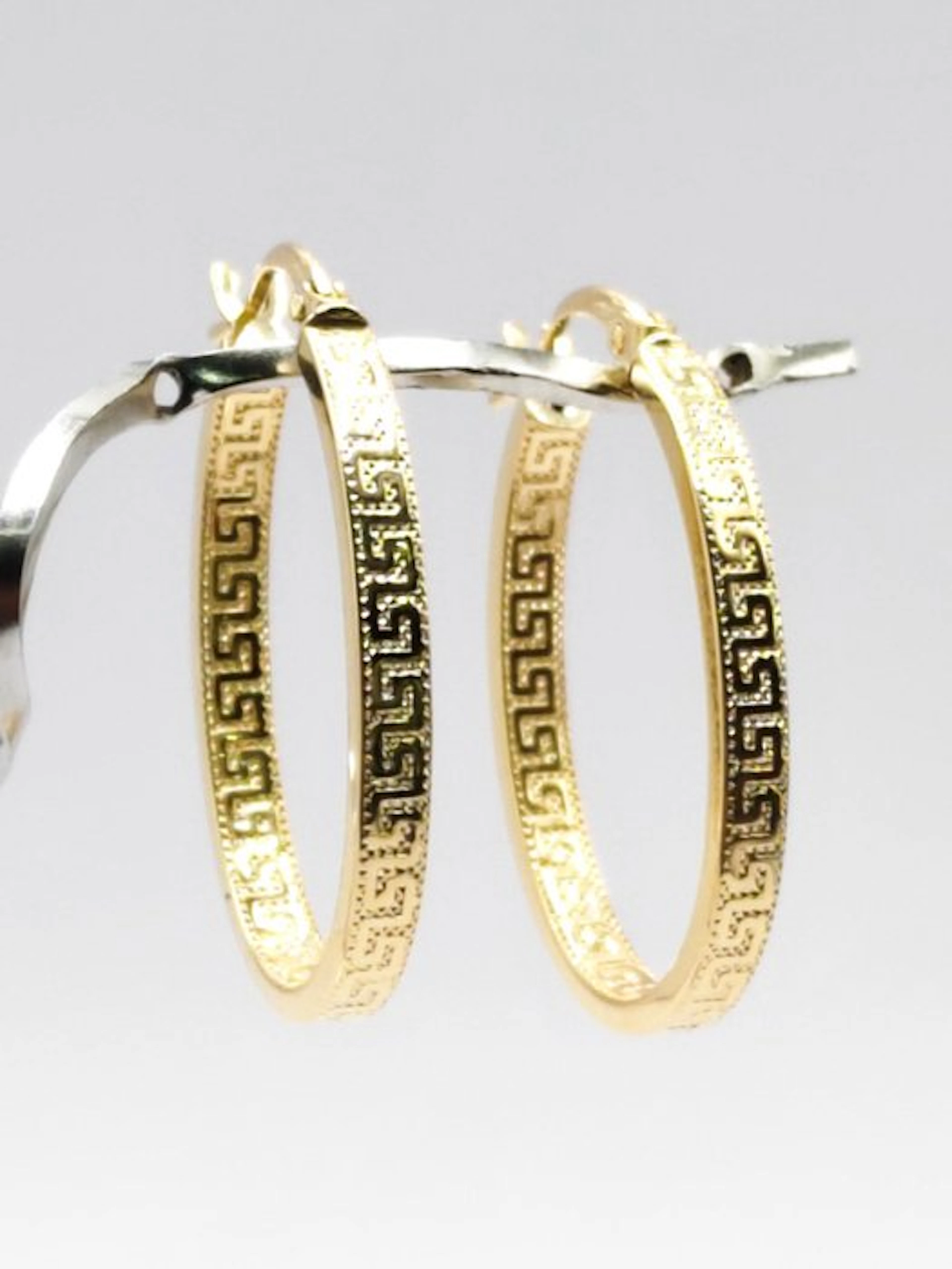 No reserve price - Earrings - 18 kt. Yellow gold