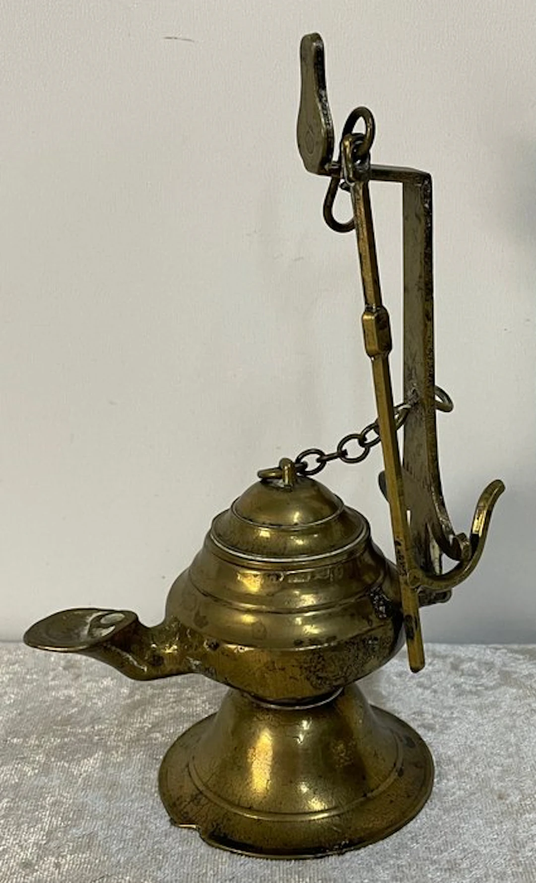 Mijnwerkerslamp - Oil lamp - Copper