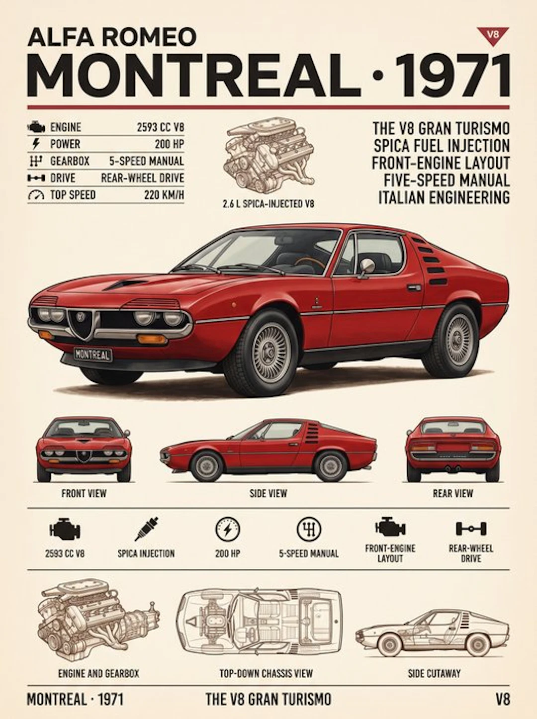 Shmidt.Art - Alfa Romeo - Alfa Romeo Montreal (1971) - 1970s