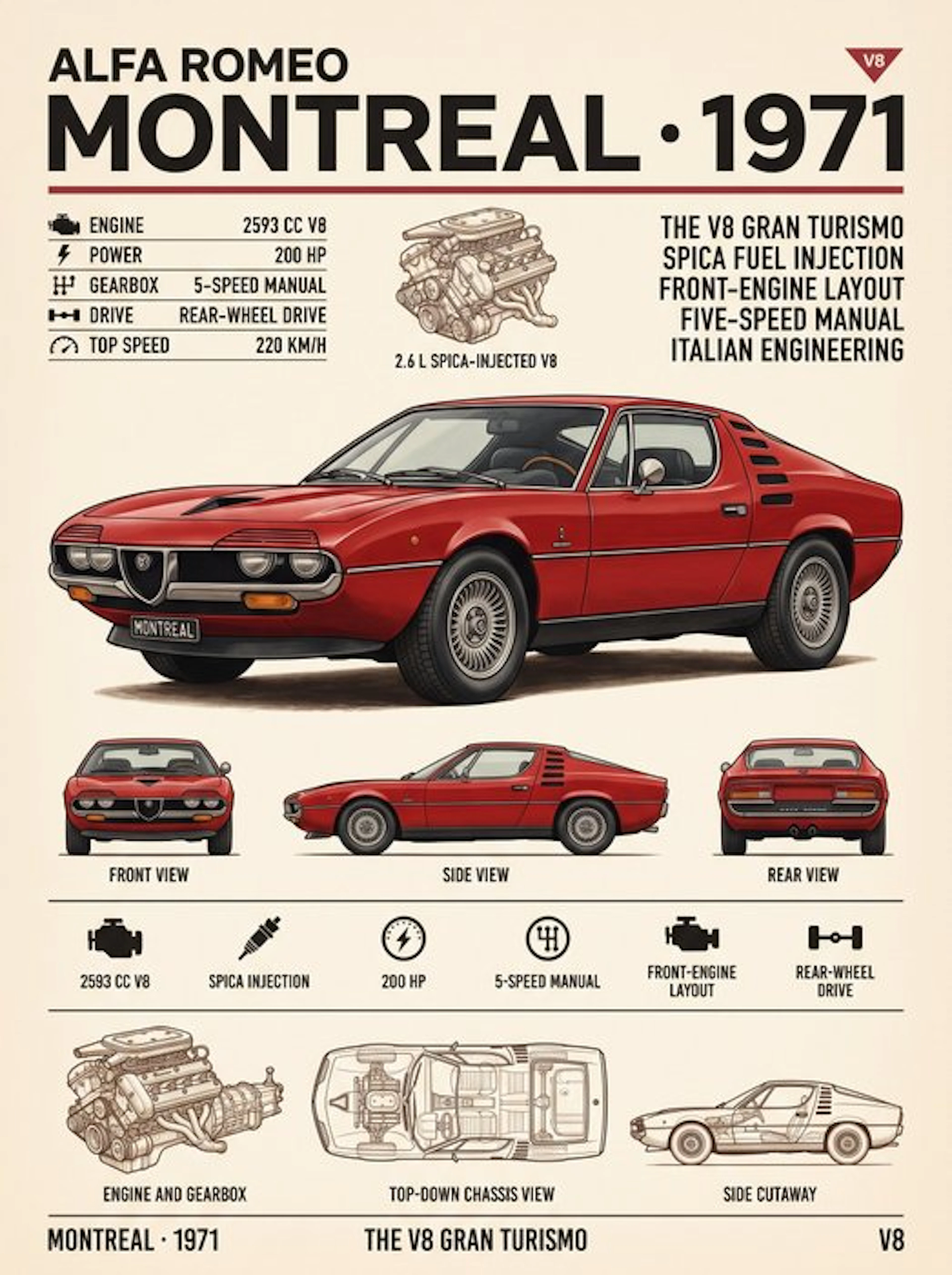 Shmidt.Art - Alfa Romeo - Alfa Romeo Montreal (1971) - 1970s