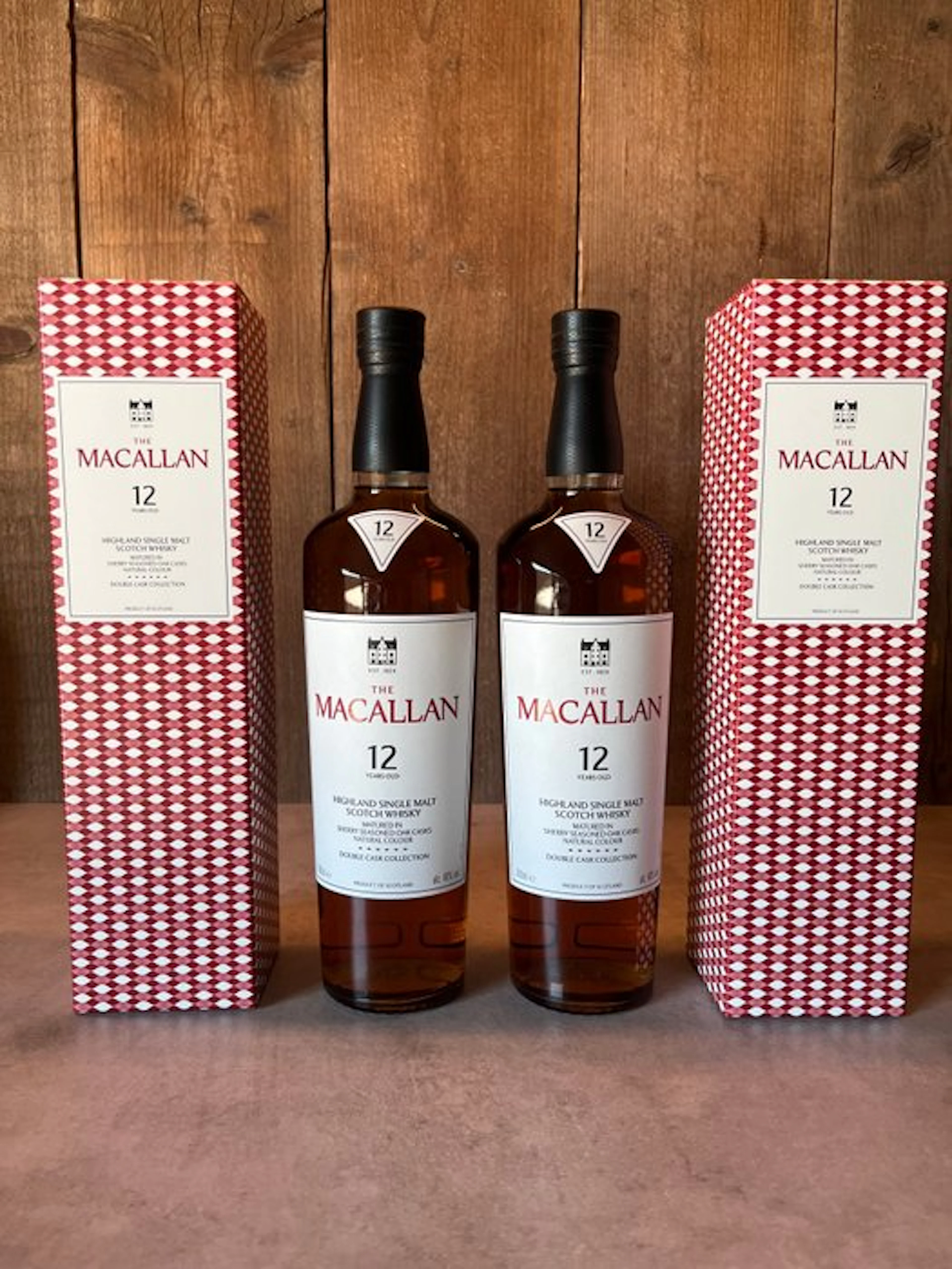 Macallan 12 years old Double Cask Collection - 70cl - 2 bottles