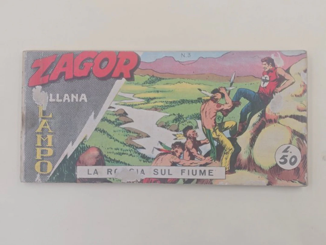 Zagor Collana Lampo I serie n.3 I serie - "La roccia sul...