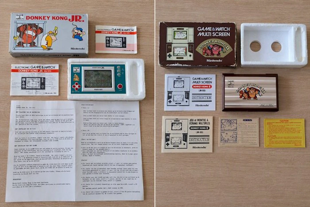 Nintendo - Game & Watch - Donkey Kong JR & II - Video game