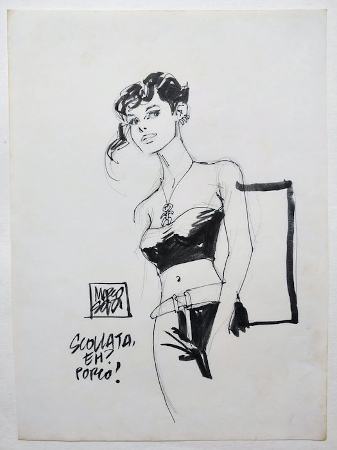 Soldi, Marco - 1 Original drawing - Julia