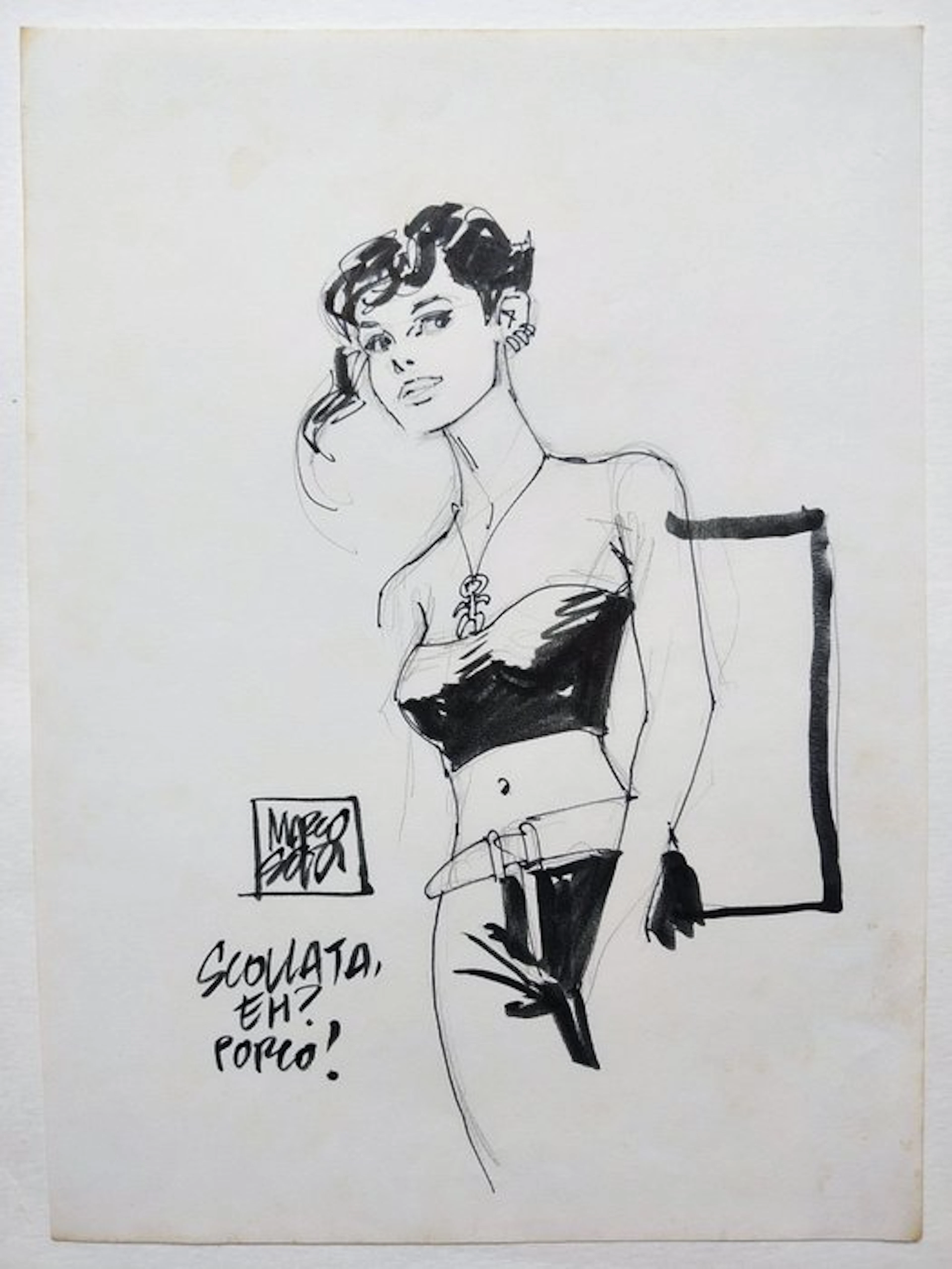 Soldi, Marco - 1 Original drawing - Julia