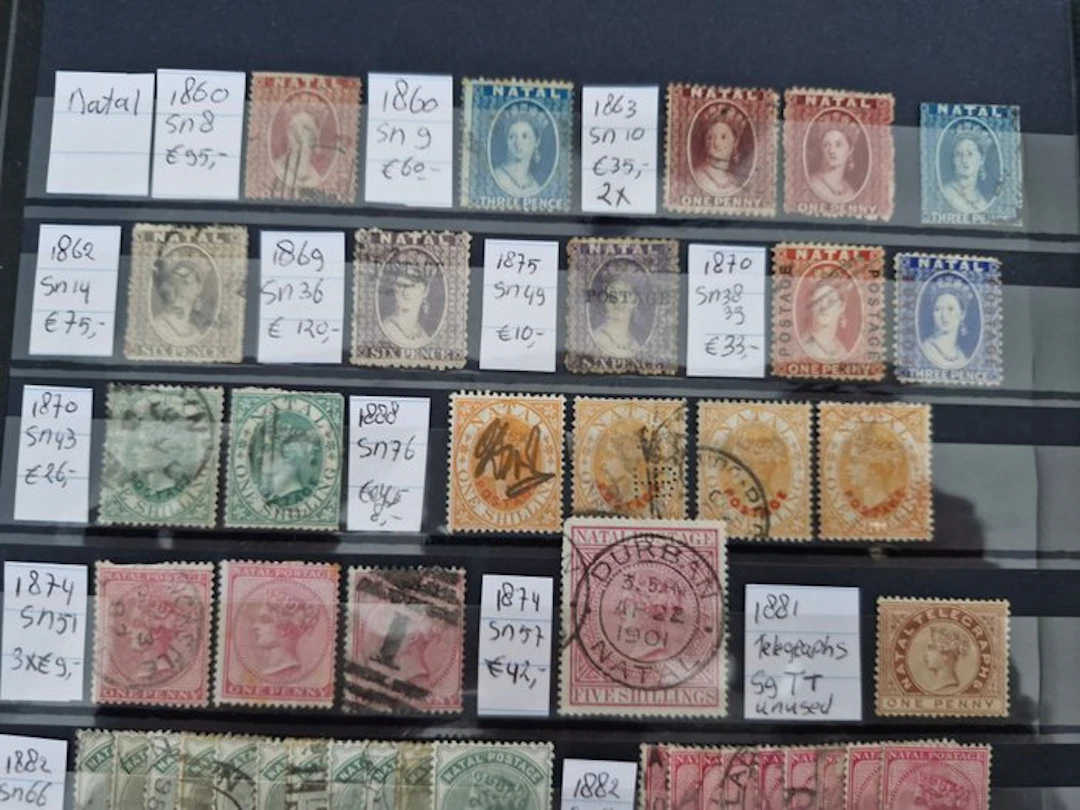 Natal 1860/1904 - Beautiful specialized collection of...