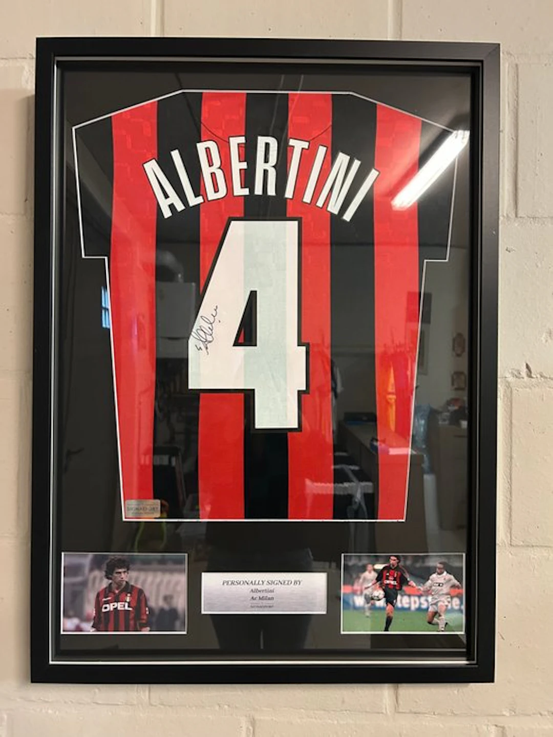 AC Milan - Italian competitions - Albertini - Football shirt