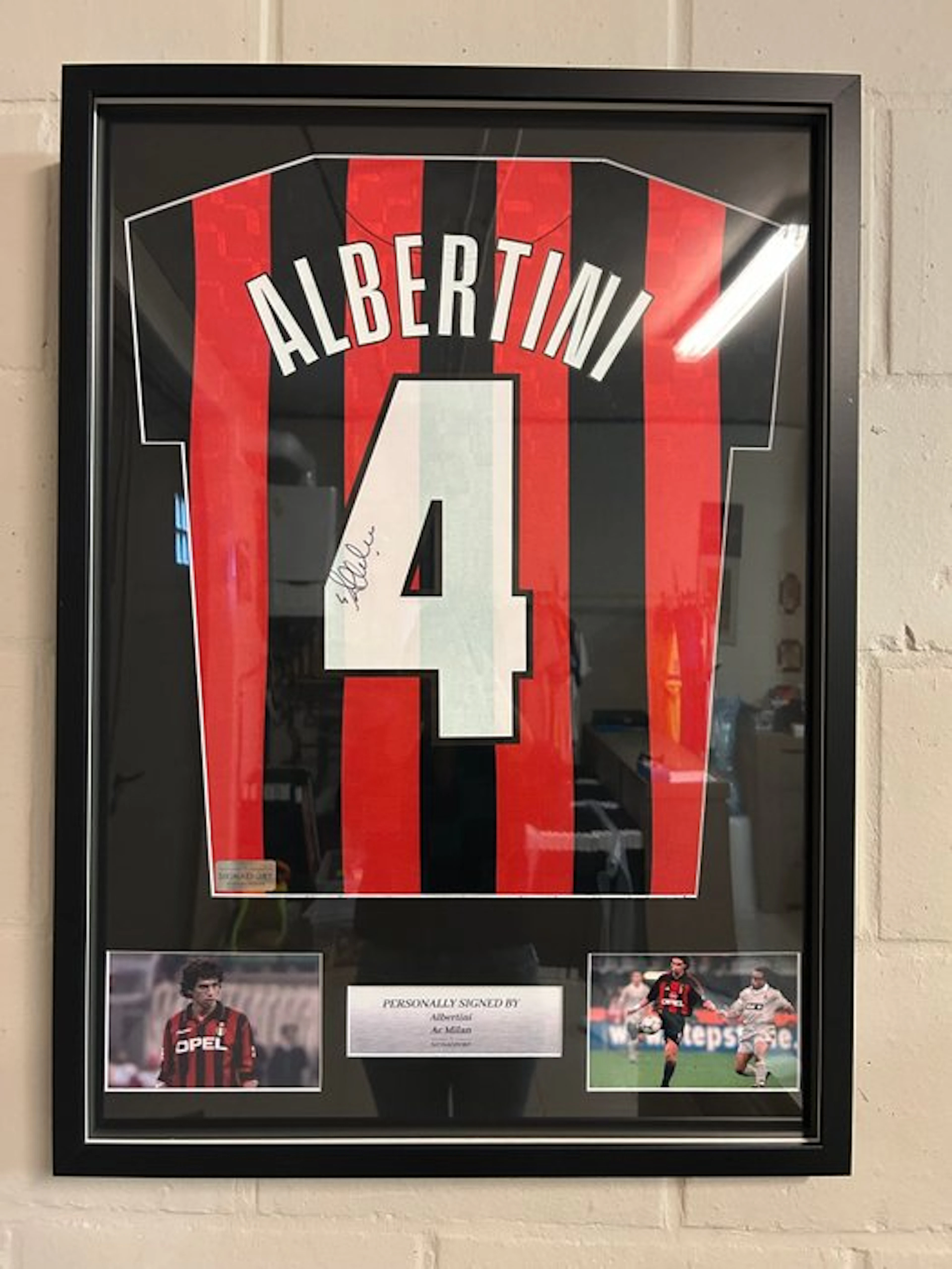 AC Milan - Italian competitions - Albertini - Football shirt