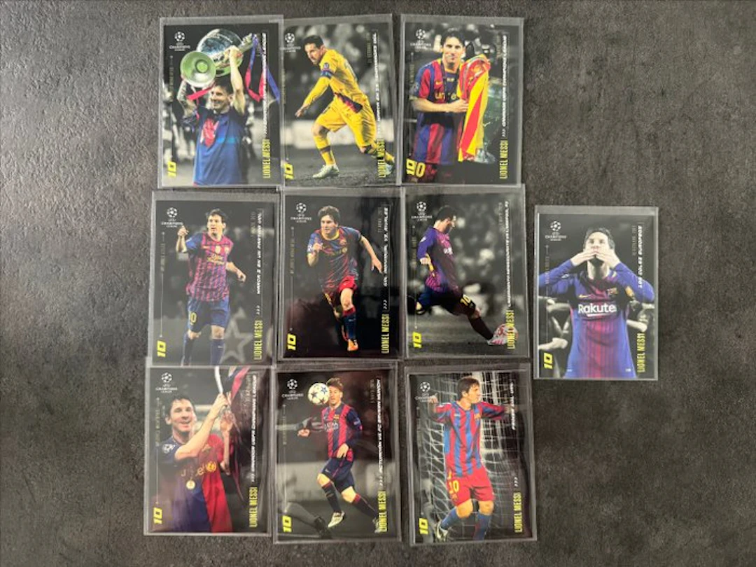 Topps - 1 Box - Topps Leo Messi uefa champions league 2019-2020 50 cards