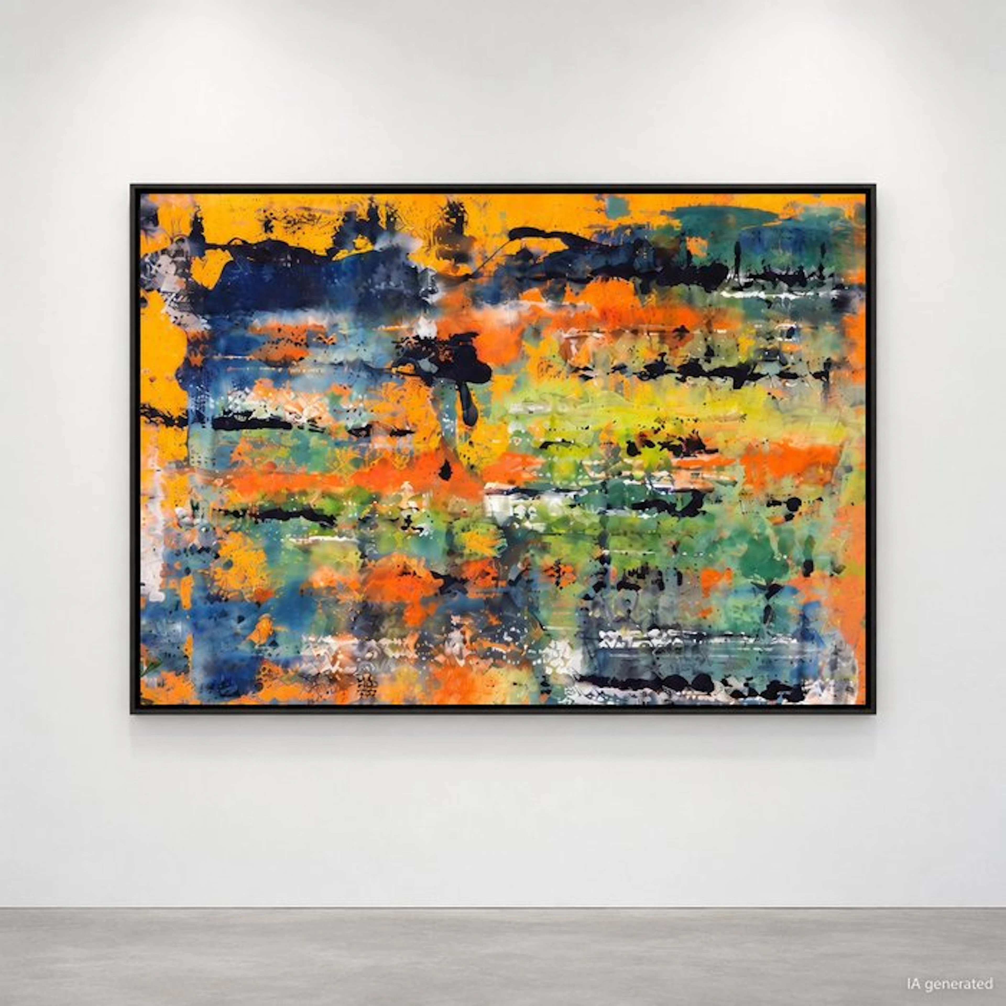Bri Debernardi - SACRAMENTO -70x100cm- ABSTRACT