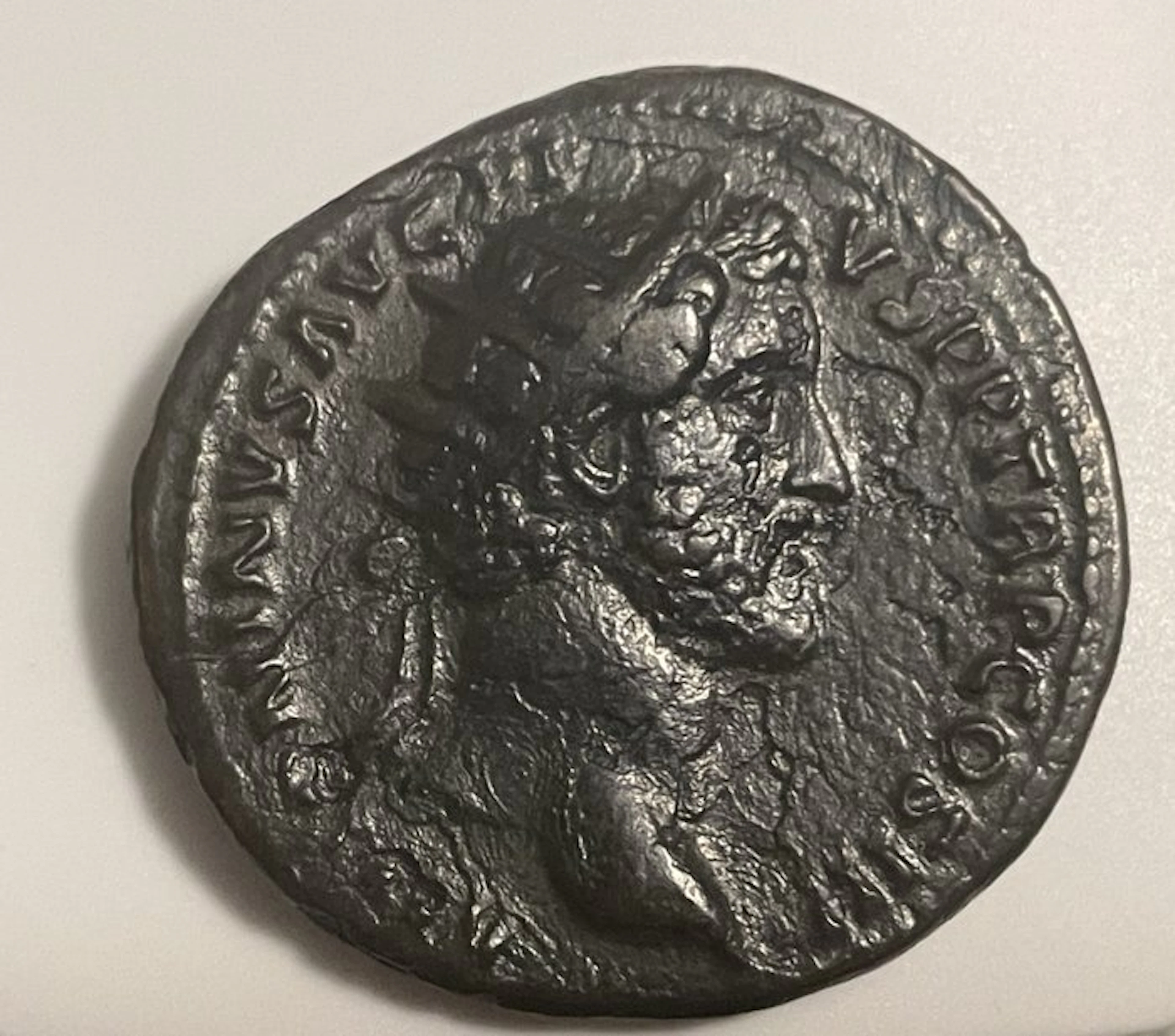 Roman Empire. Antoninus Pius (AD 138-161). Dupondius Rome - Salus