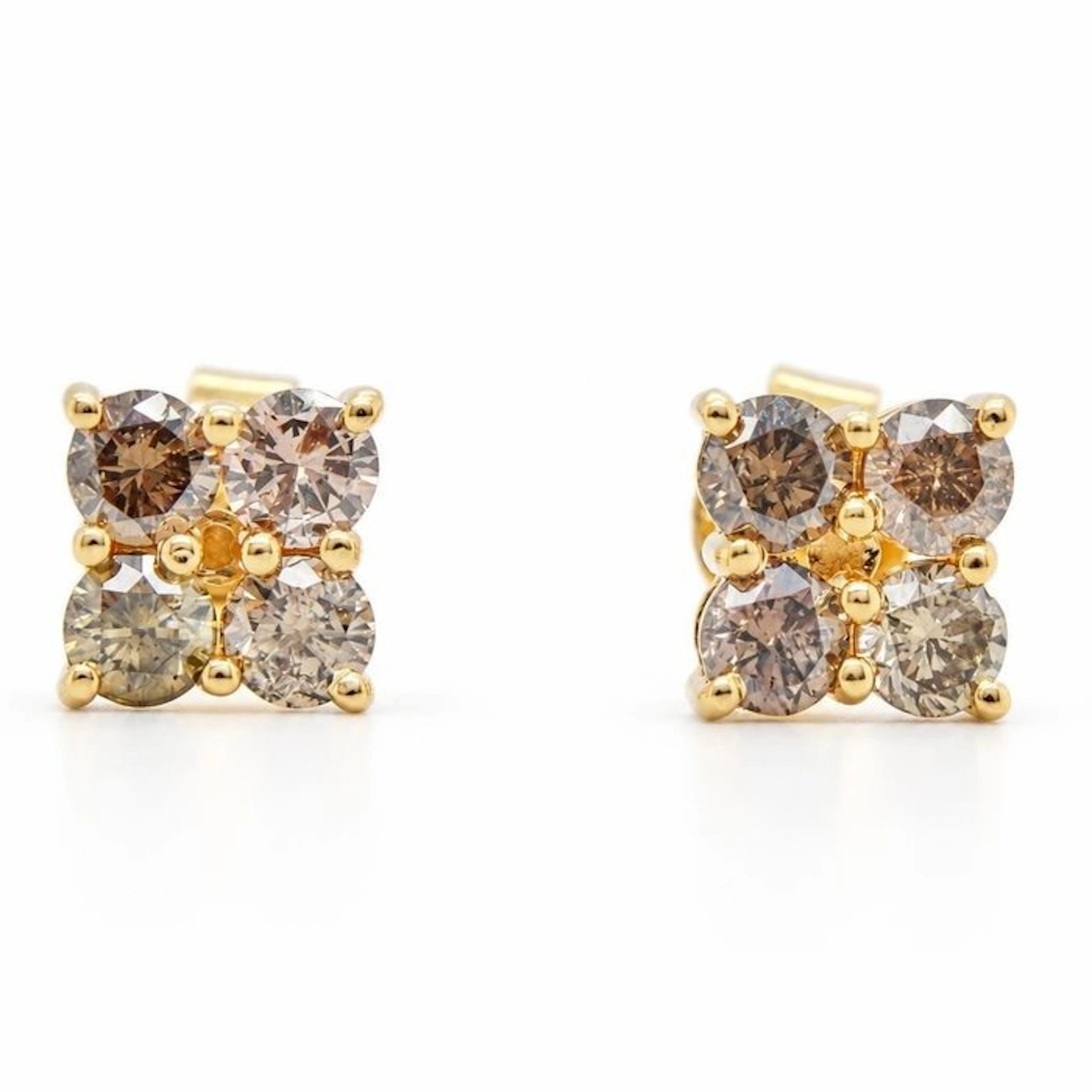 No reserve price - Earrings - 14 kt
