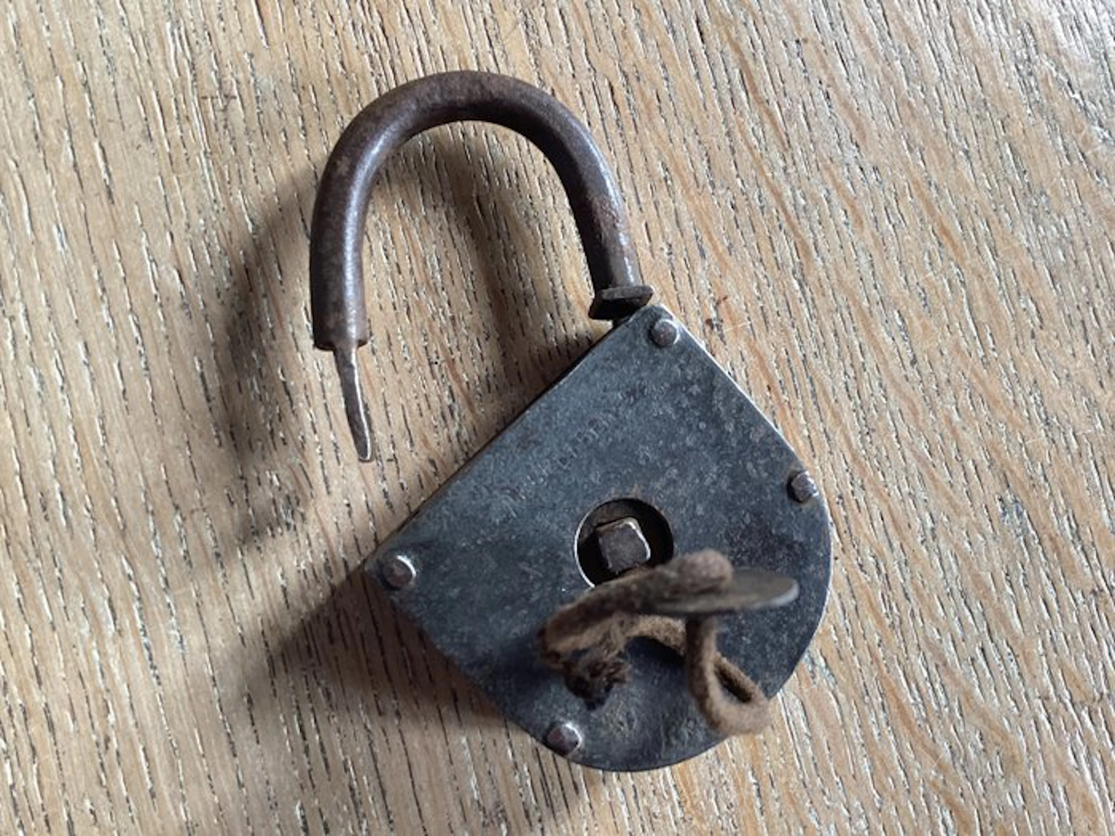 Padlock Antique - Wrought iron, late 19th century