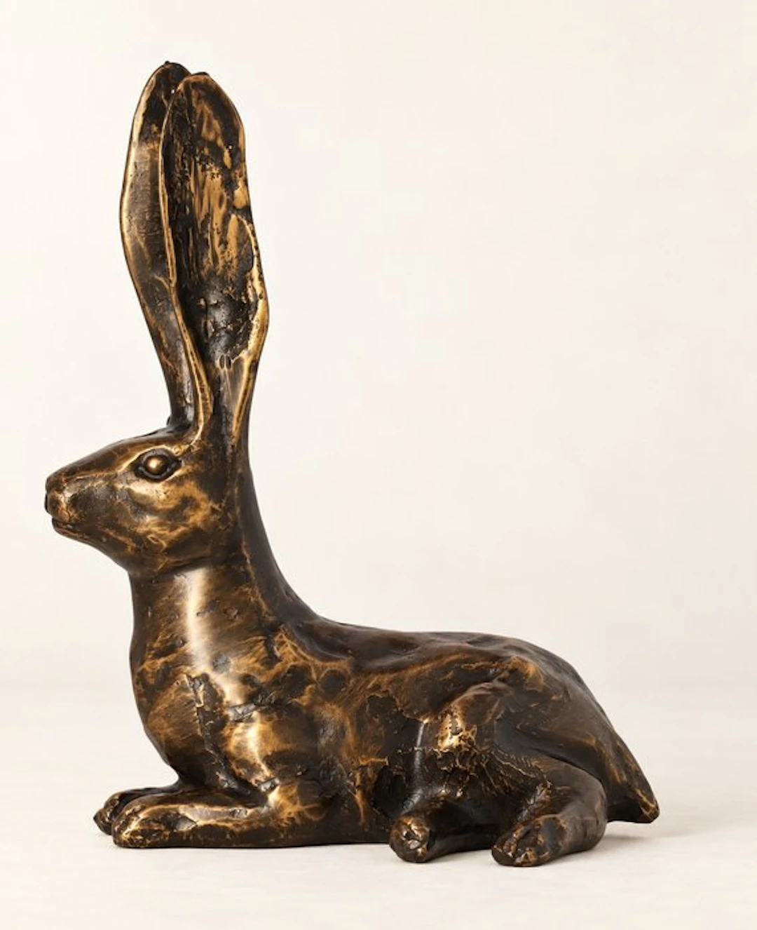 Figurine - Haas is rust - Bronze