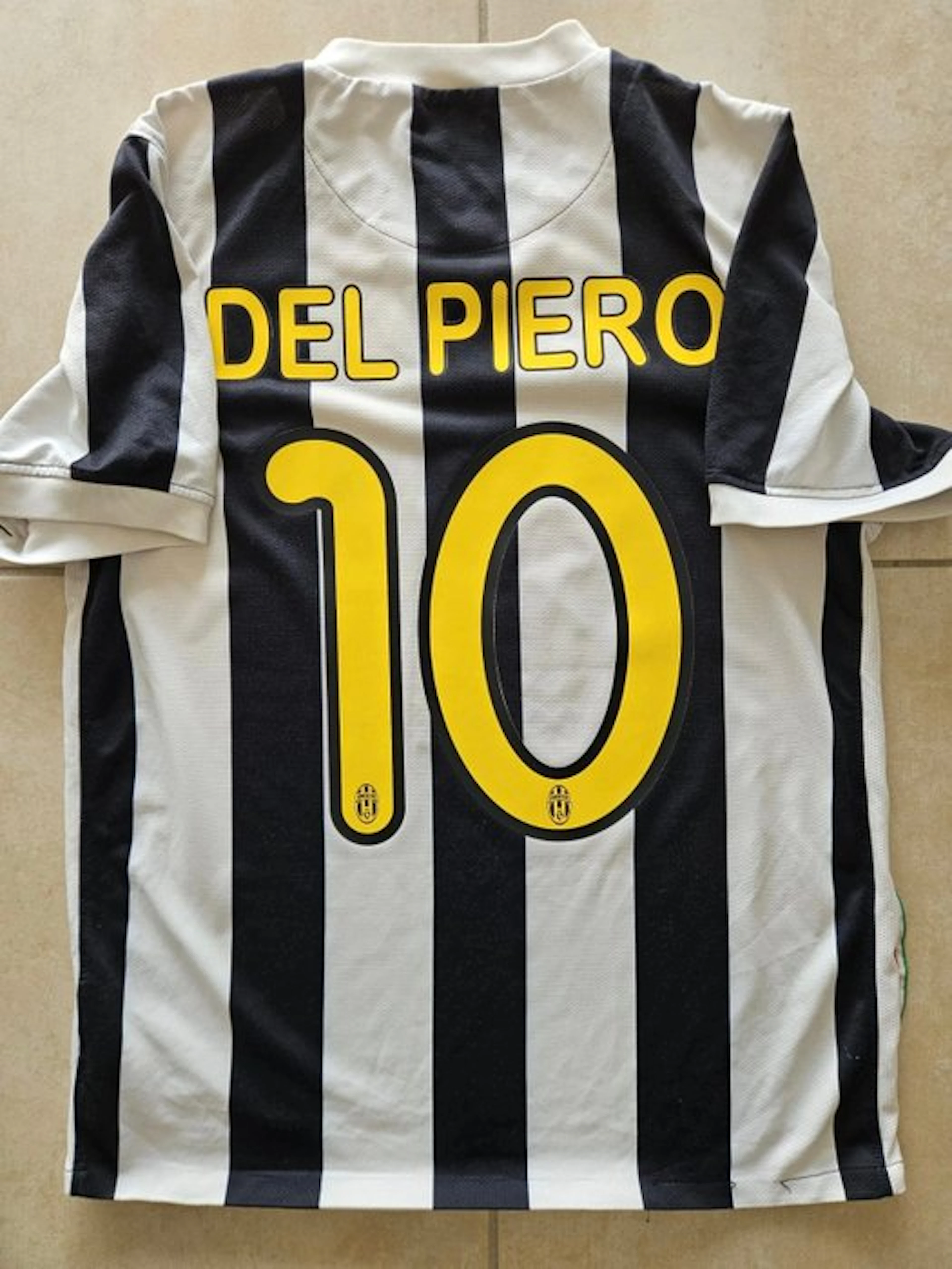 Juventus - Italian Football League - del Piero - 2009 - Football shirt