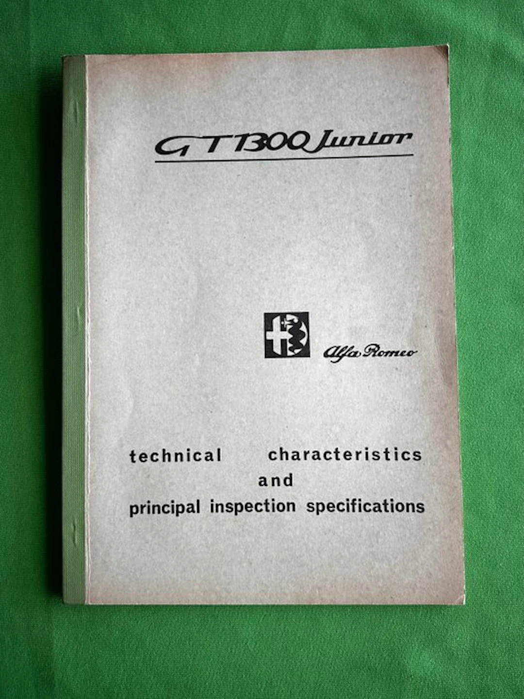 Manual - Alfa Romeo - GT 1300 Junior - 1967