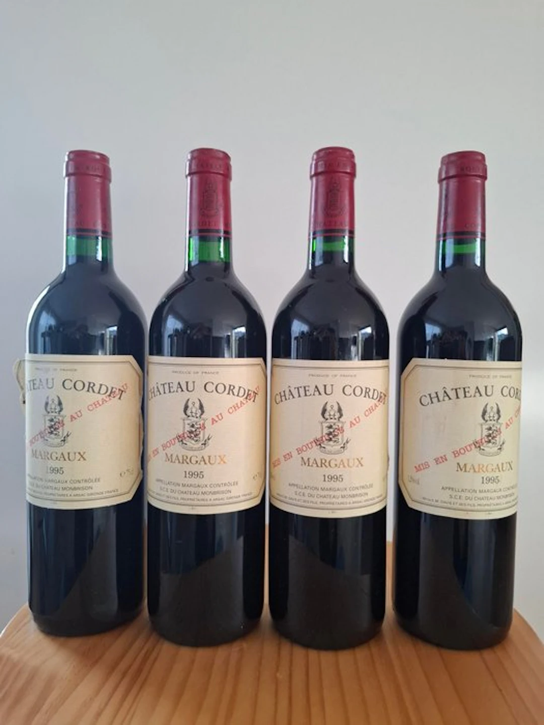 1995 Château Cordet - Margaux - 4 Bottles (0.75L)