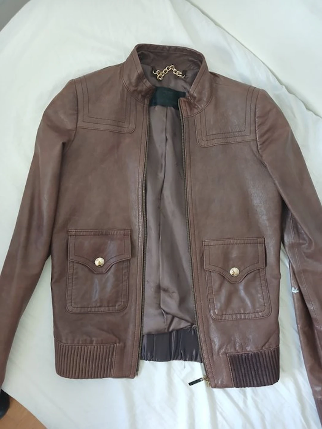 Elisabetta Franchi - Leather jacket