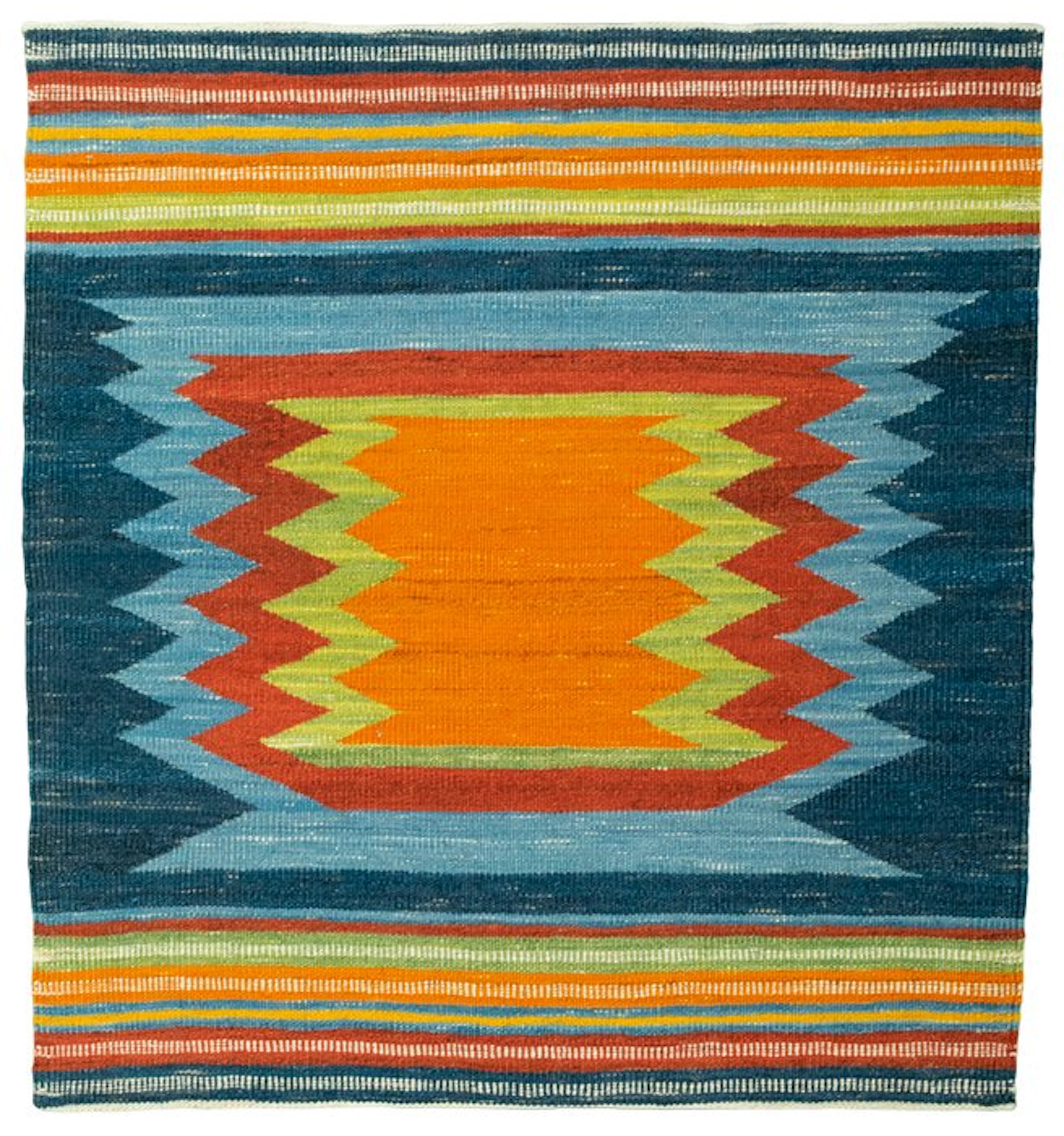 Handwoven designer kilim - Kelim - 111 cm - 104 cm