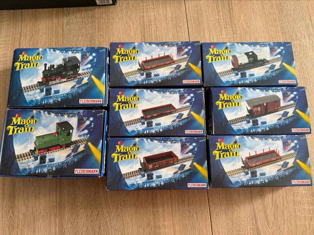 Fleischmann 0e - 2441, 2463, 2485 - Model train (8) - Deutsche Reichsbahn