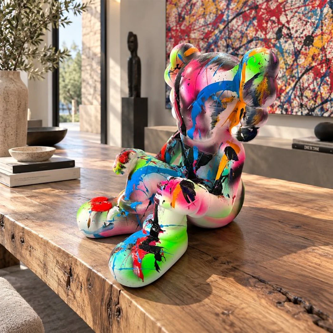 michele socionovo - Kaws Amour Abstrait