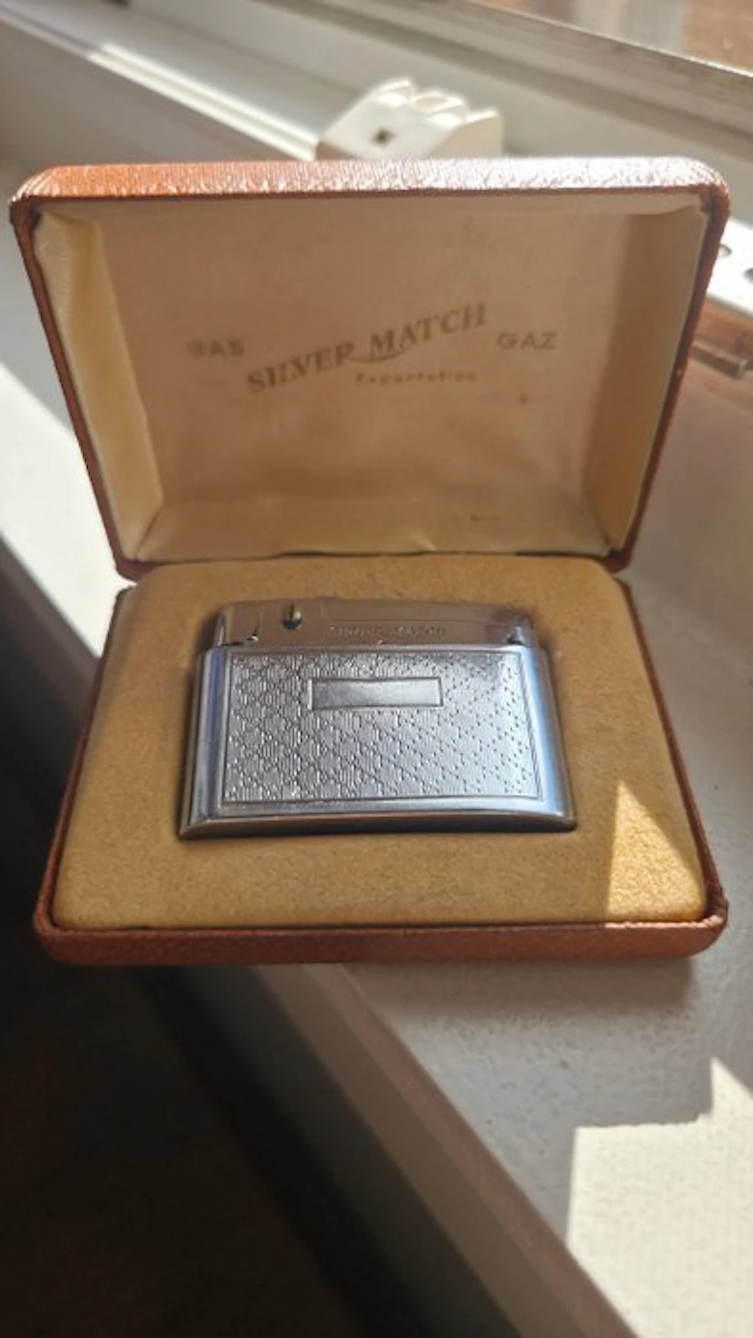 Silver Match - No reserve price - Pocket lighter - Steel