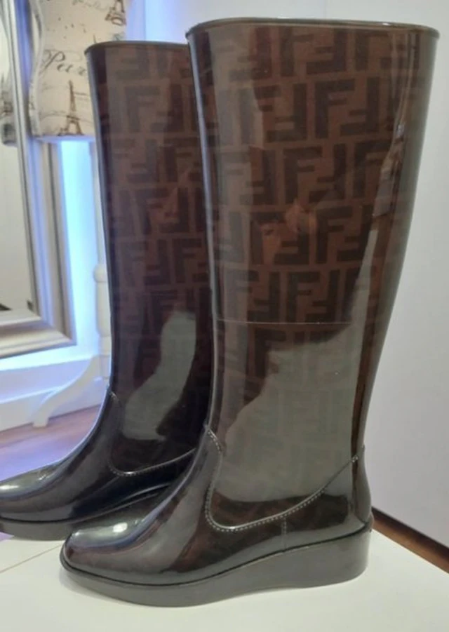 Fendi - Wellington boots - Size: EU 37