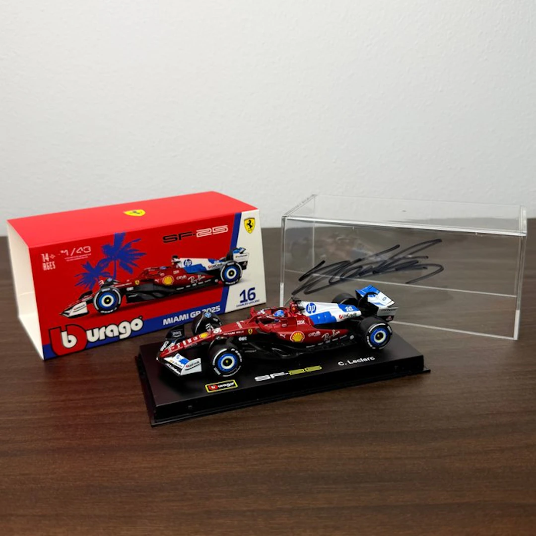 Ferrari - Miami GP - Charles Leclerc - 2025 - SF25 model in 1:43 scale.