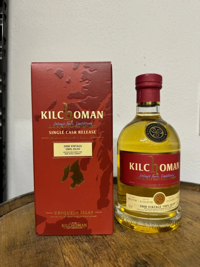 Kilchoman 2008 15 years old 100% Islay - Private Cask - b. 2023 - 700ml