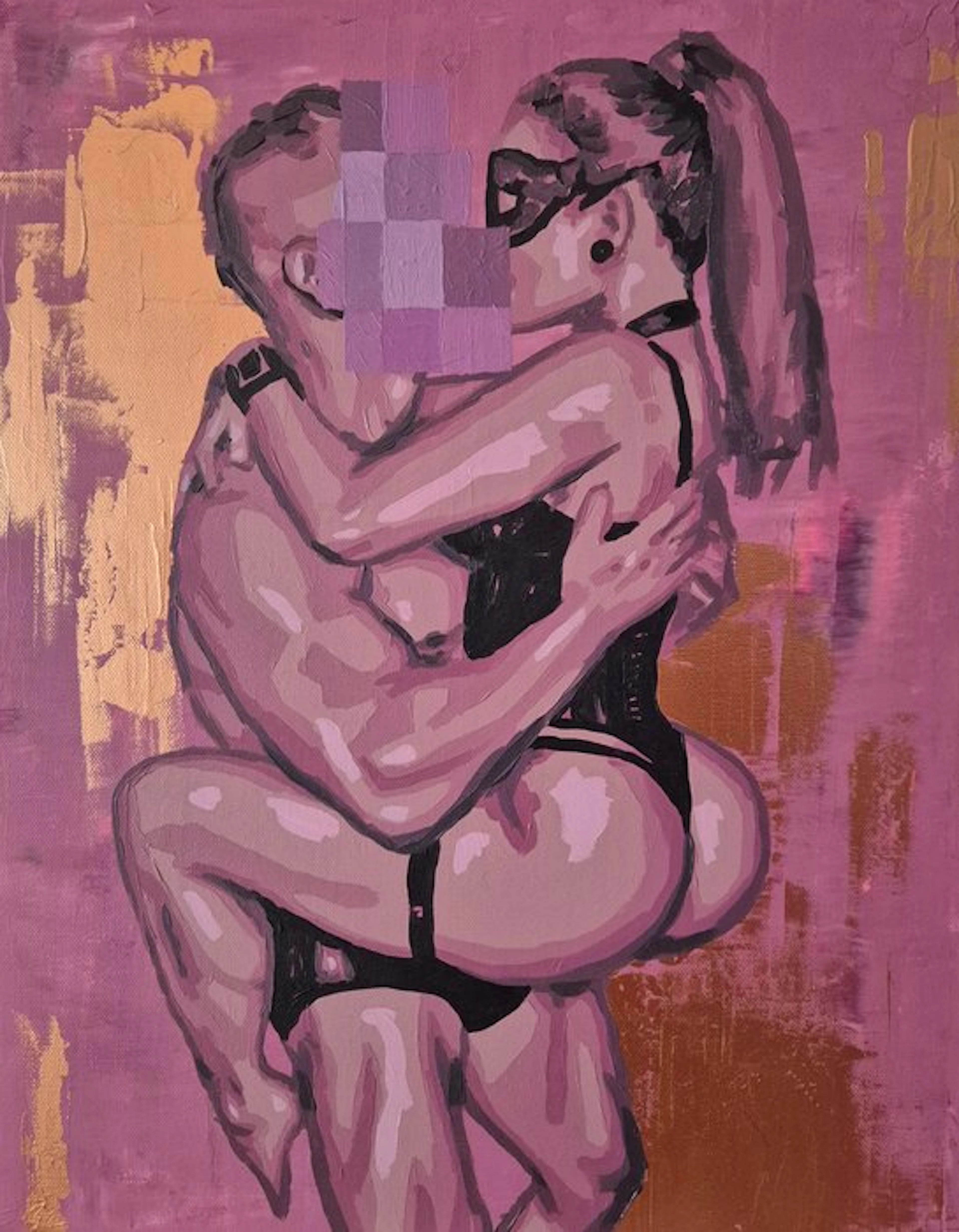 Wesley Altena (1987) - Pixelated Kiss