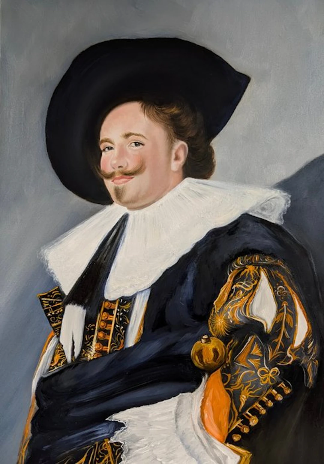 Clara Lumière (XX-XXI) - Il cavaliere ridente – da Frans Hals