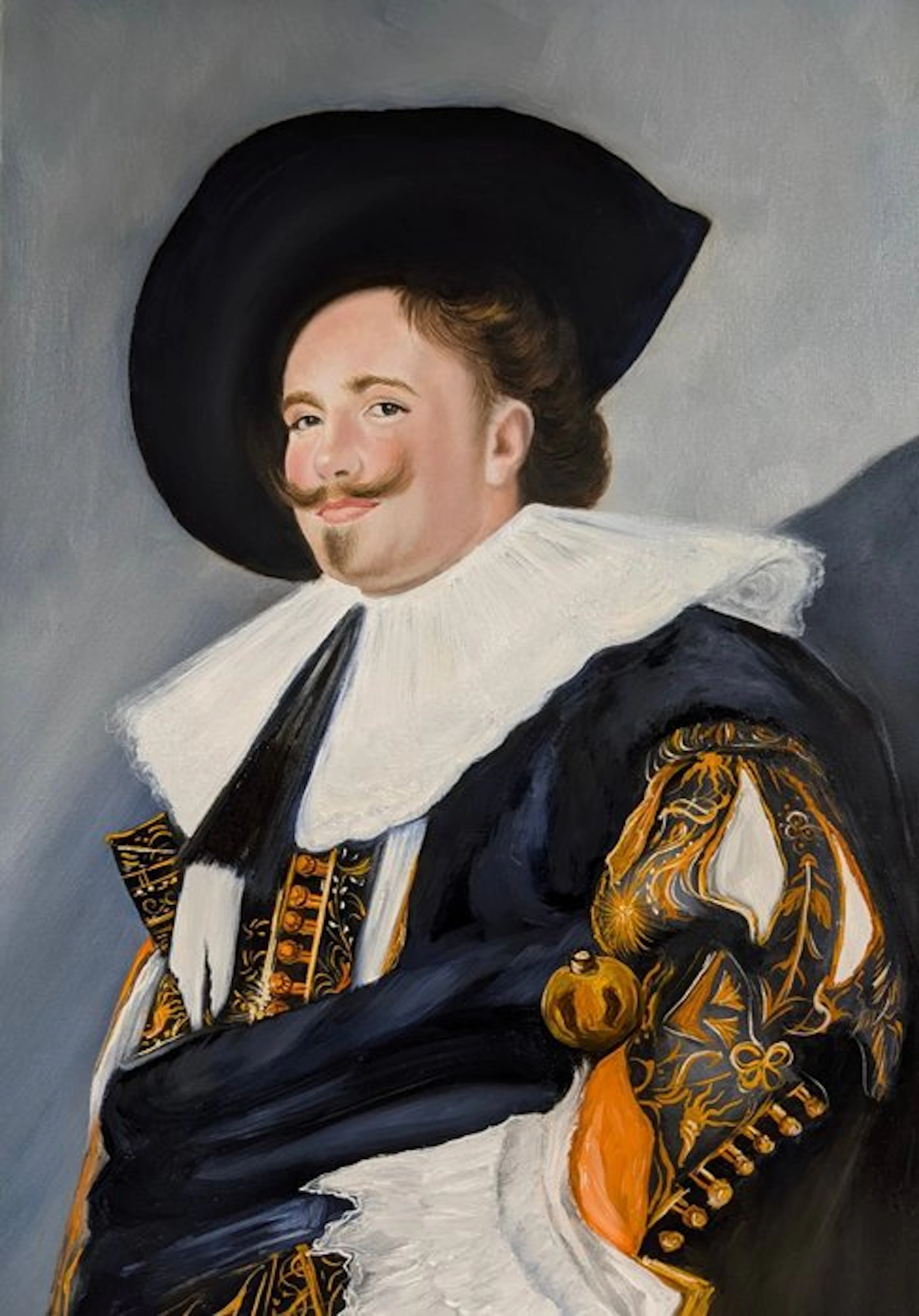 Clara Lumière (XX-XXI) - Il cavaliere ridente – da Frans Hals