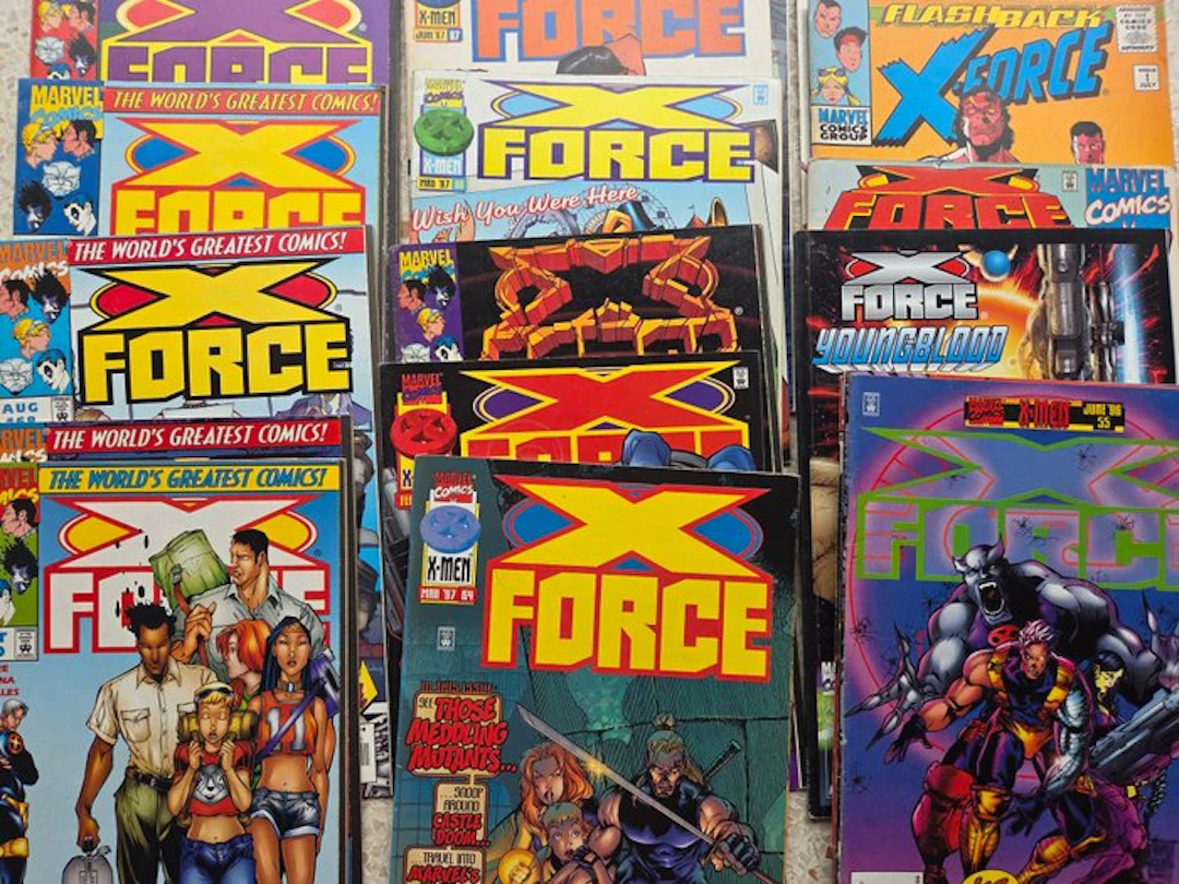 X-Force - Various issues - 27 Comic - First edition - 1990/1998
