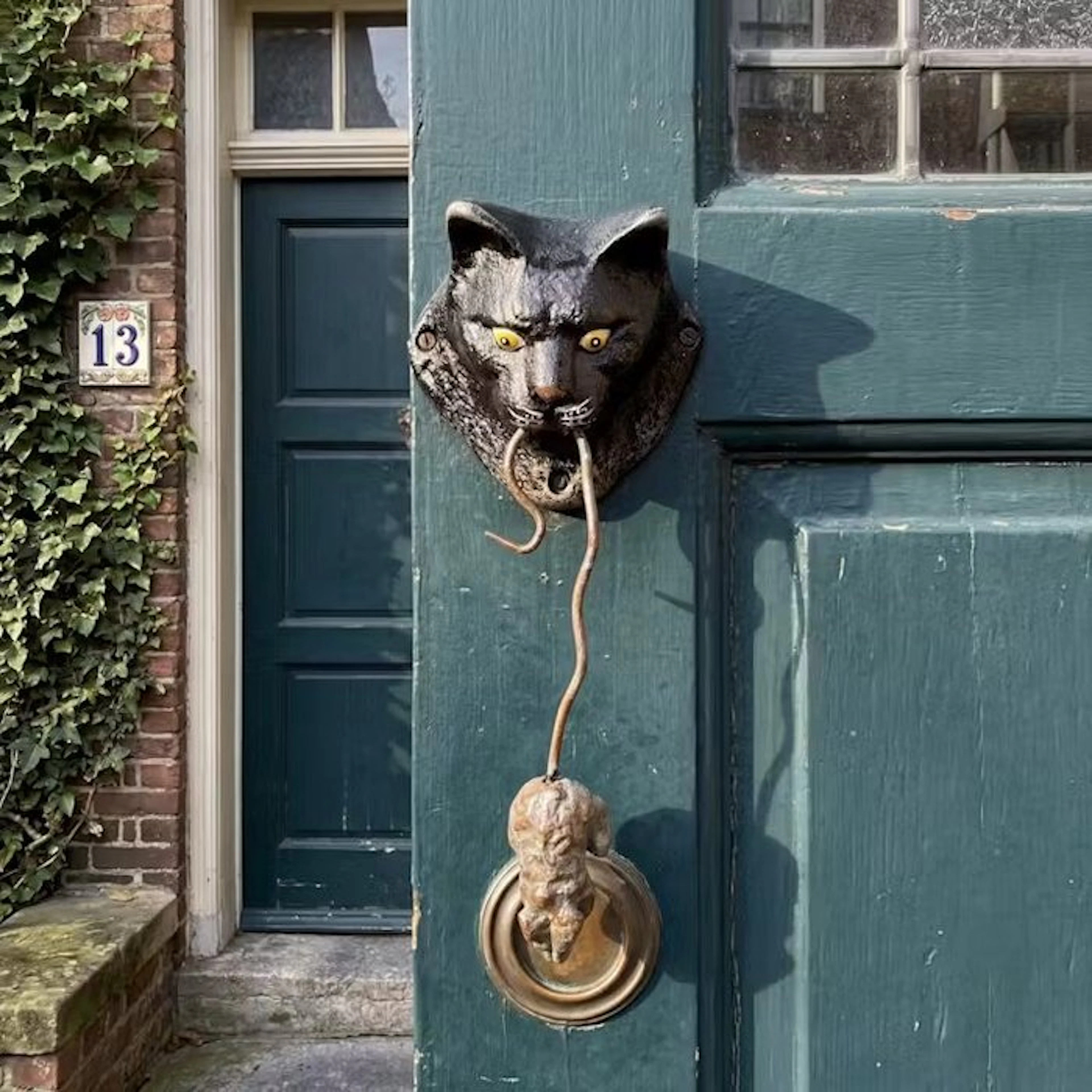 Door knocker - 2000-2010 - Cat and mouse