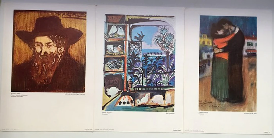 Pablo Picasso - Pablo Picasso - 3 Laminas - Museo Picasso...