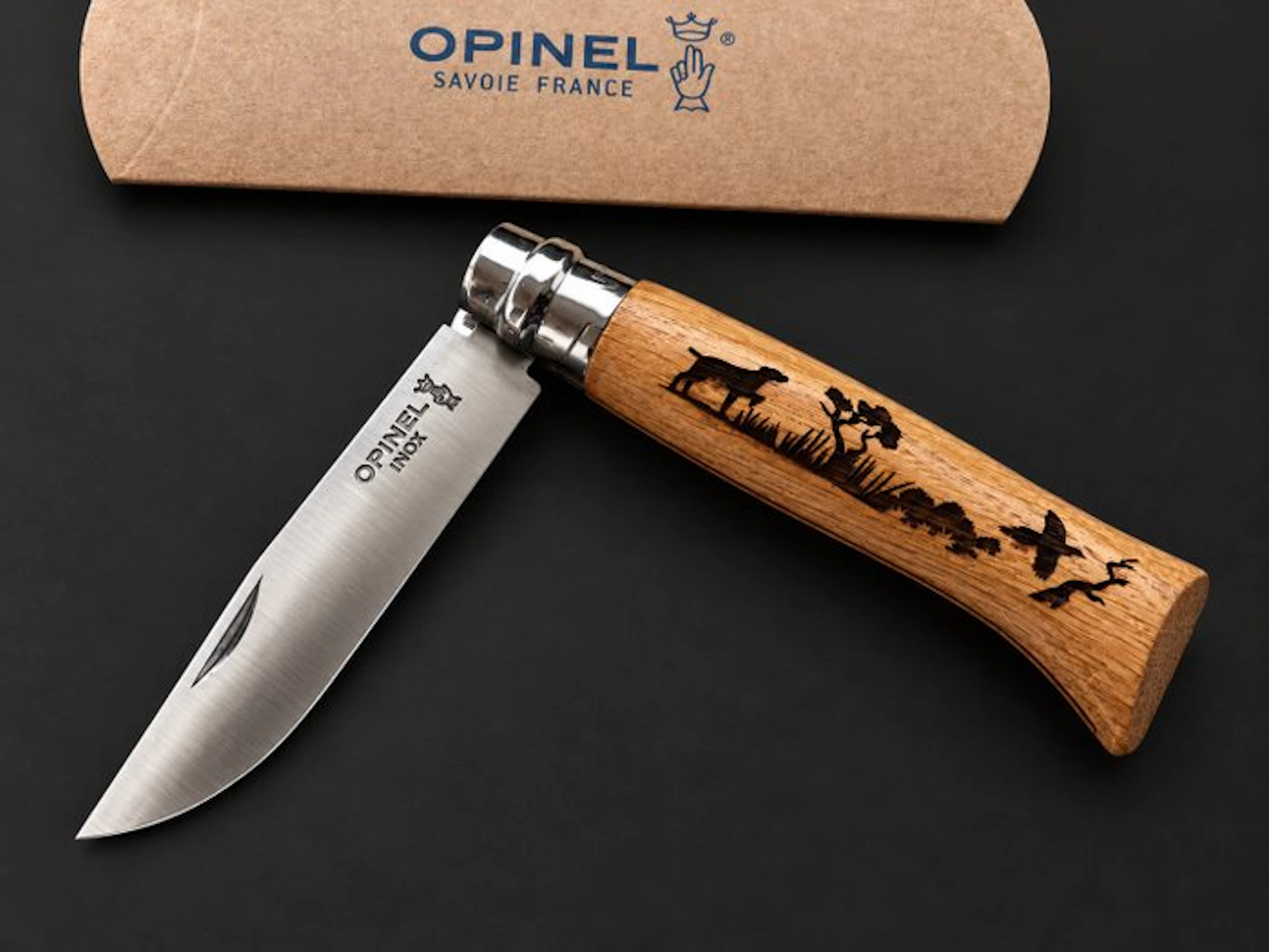 Opinel Opinel N°08 Cane - Nuovo – Coltello pieghevole...