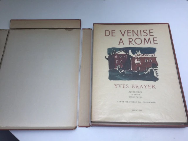 Yves Brayer - De Venise a Rome - 1953-1953