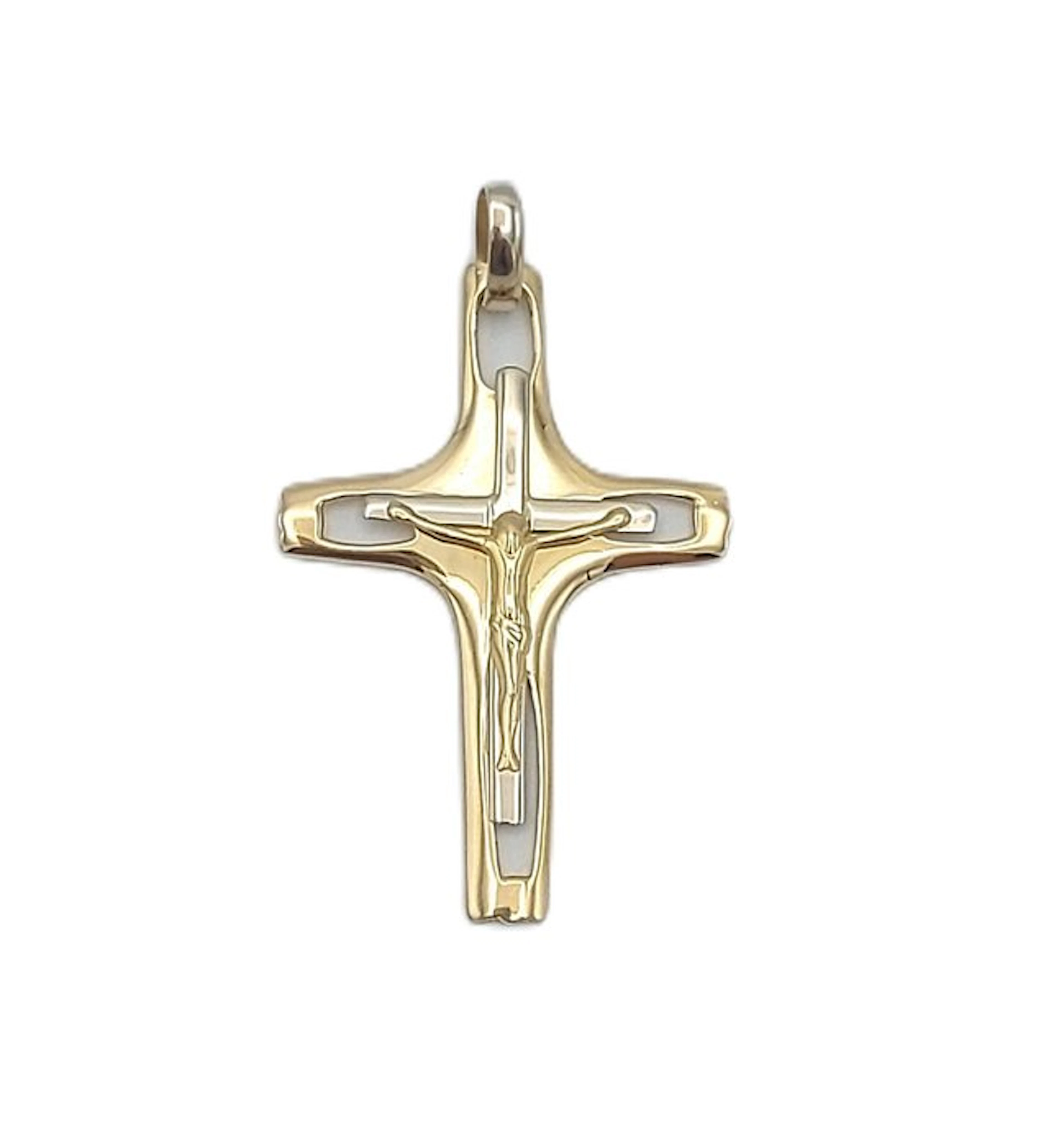 Pendant - 18 kt. Yellow gold, White gold