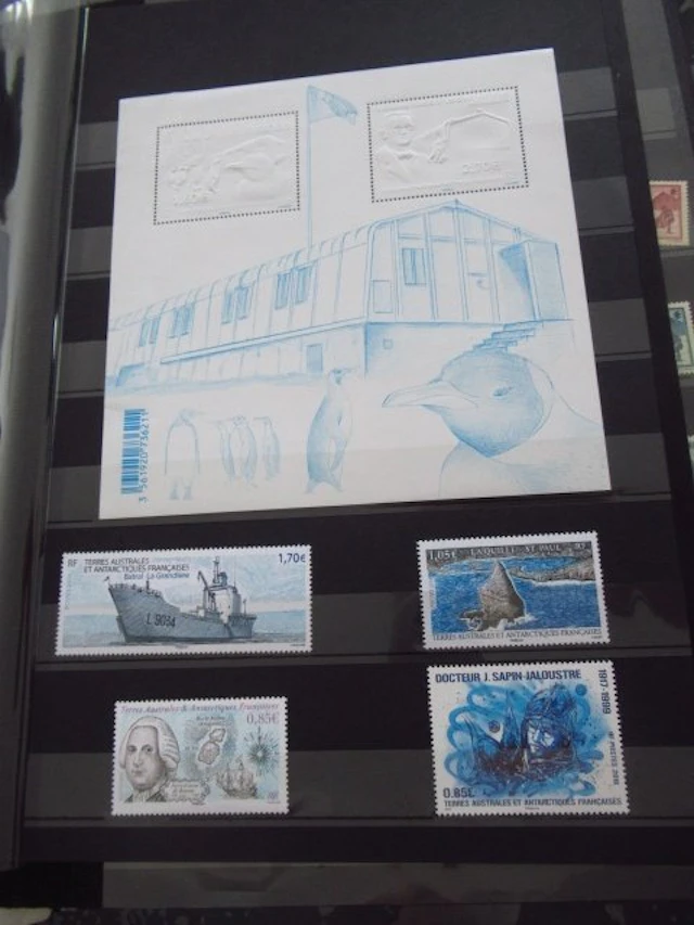 DOM - TOM - collection avancée de timbres
