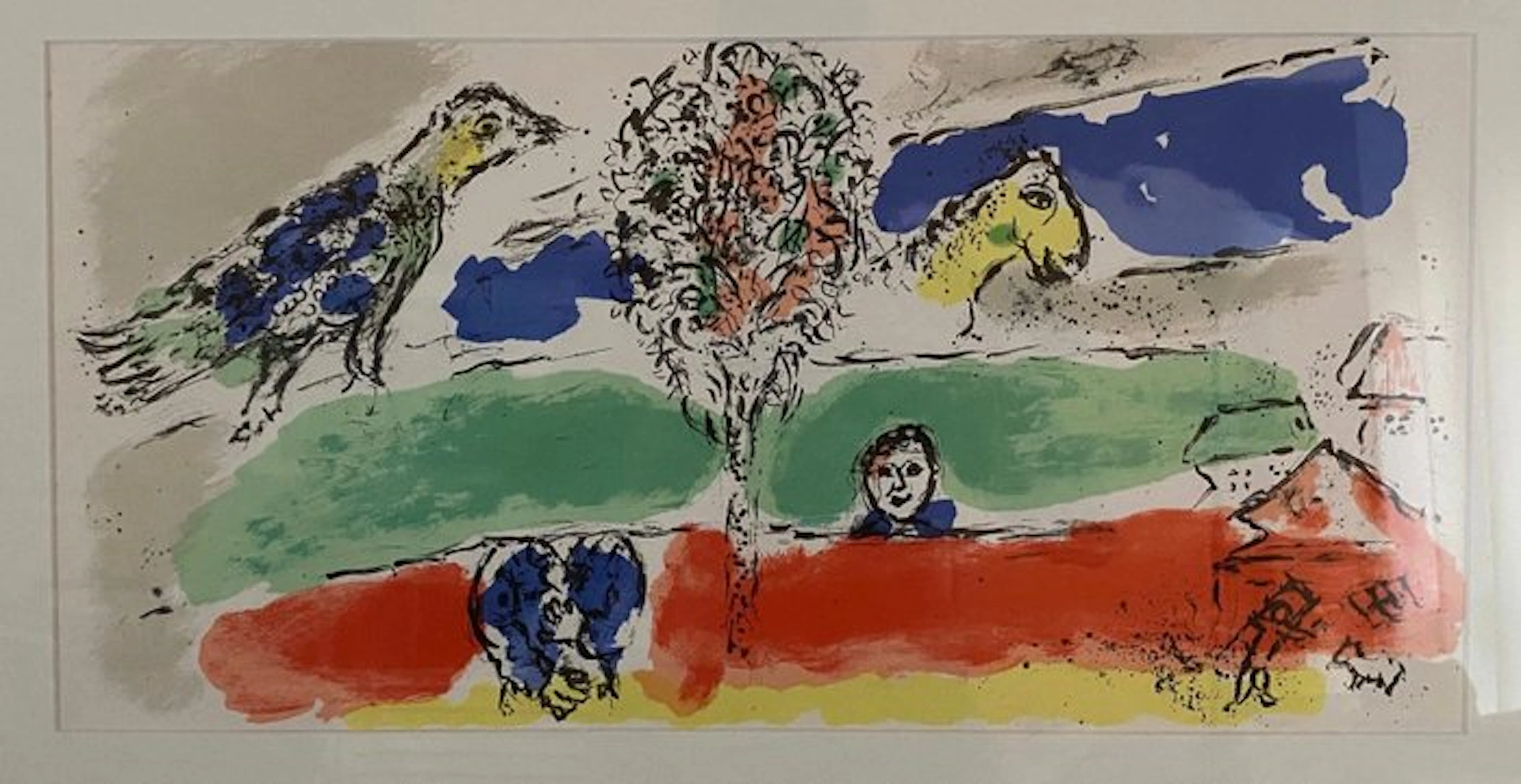 Marc Chagall (1887-1985) - El río Verde