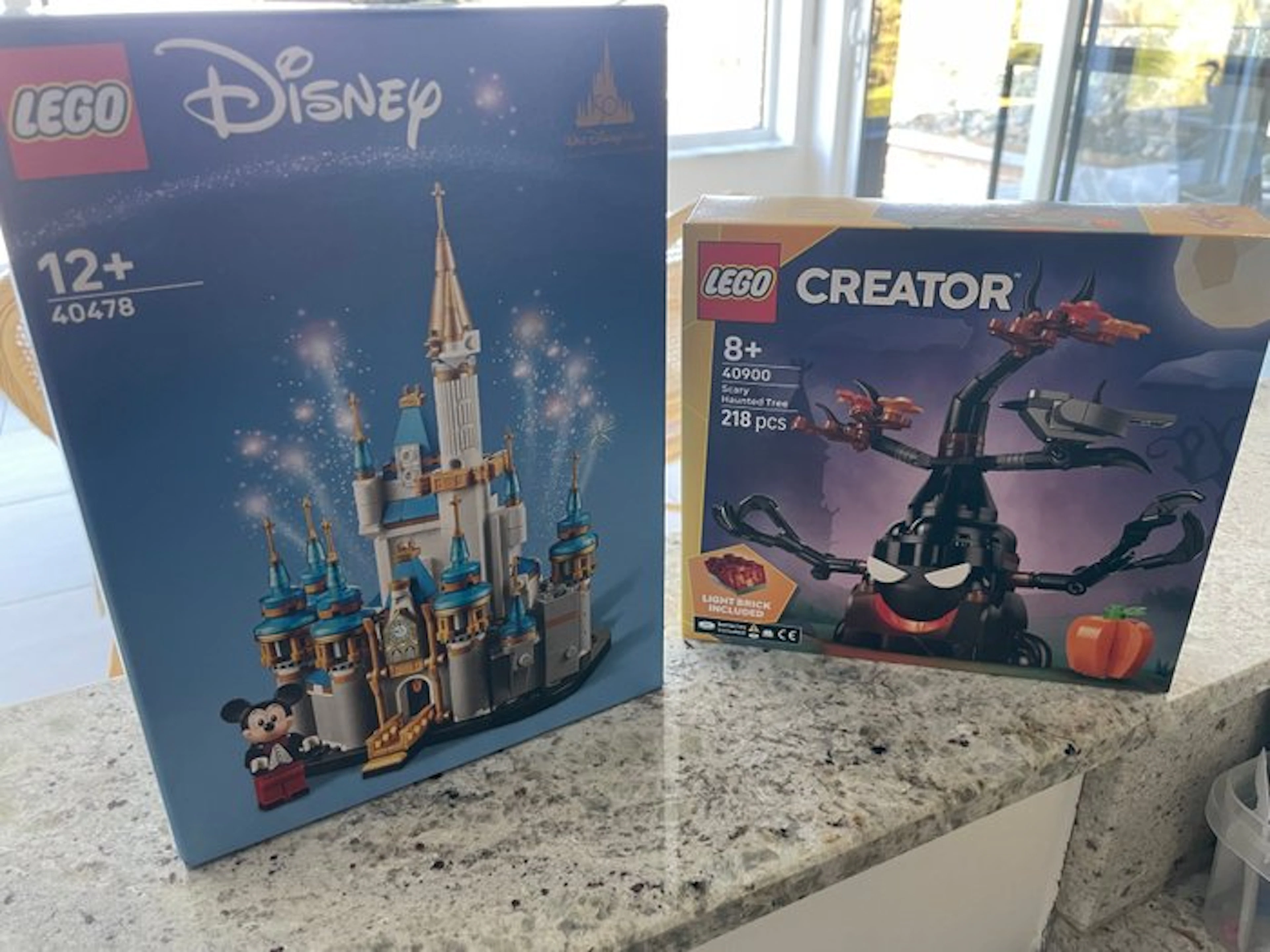 LEGO Set - Disney, Creator - Walt Disney Castle & Scary Haunted Tree