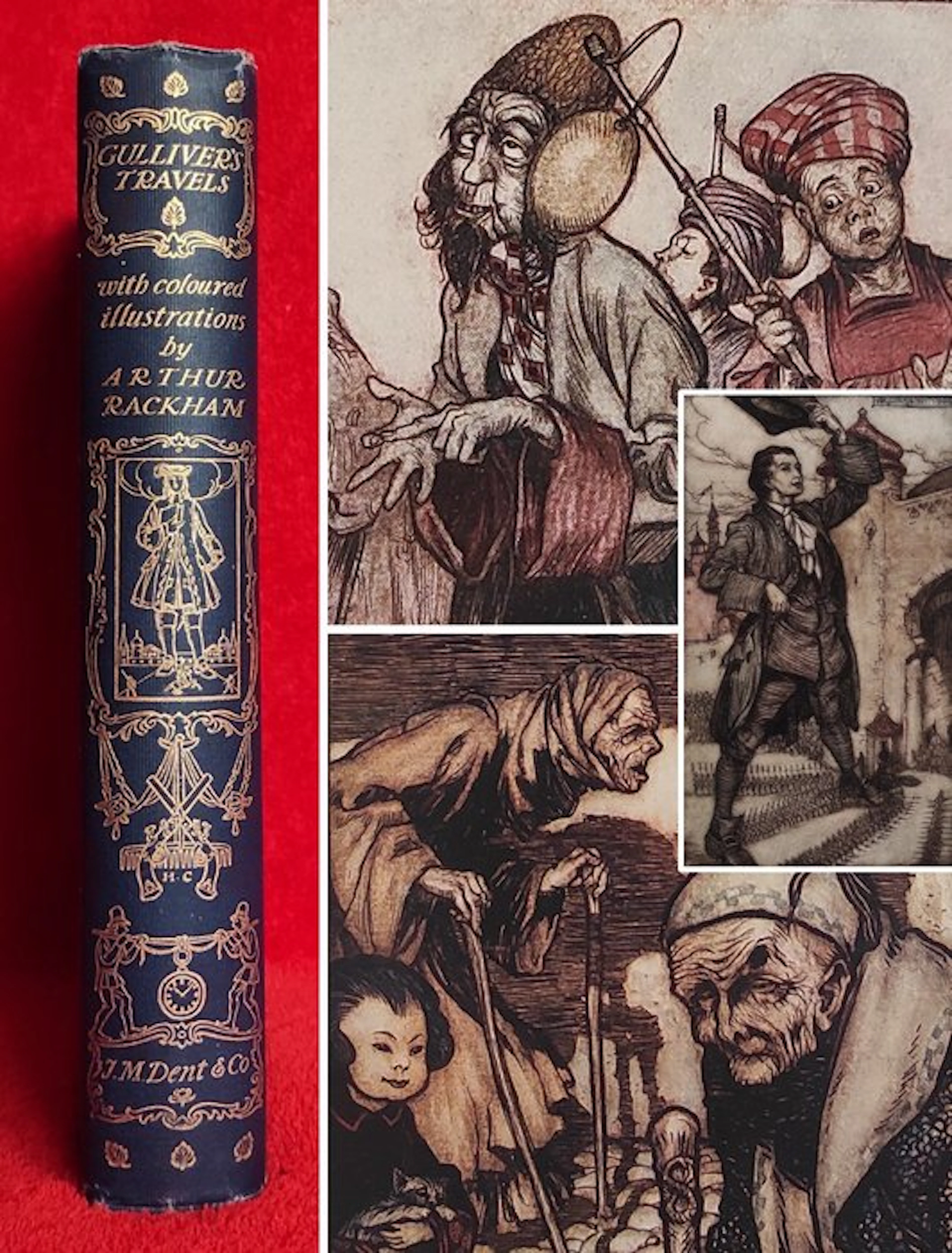 Arthur Rackham / Jonathan Swift - Gulliver's Travels...