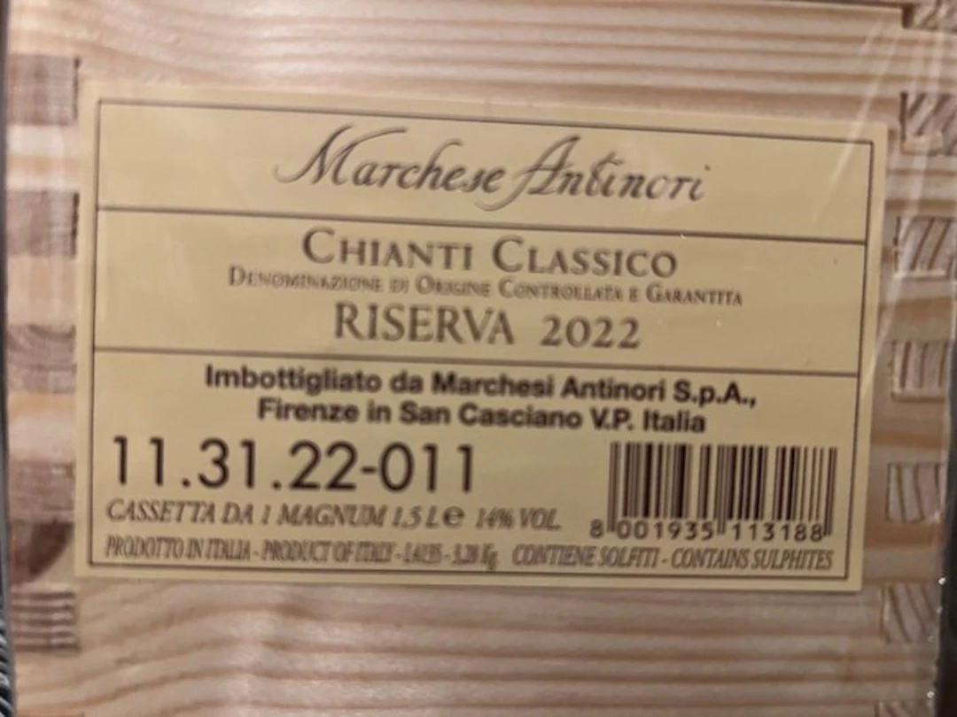 2022 Marchese Antinori