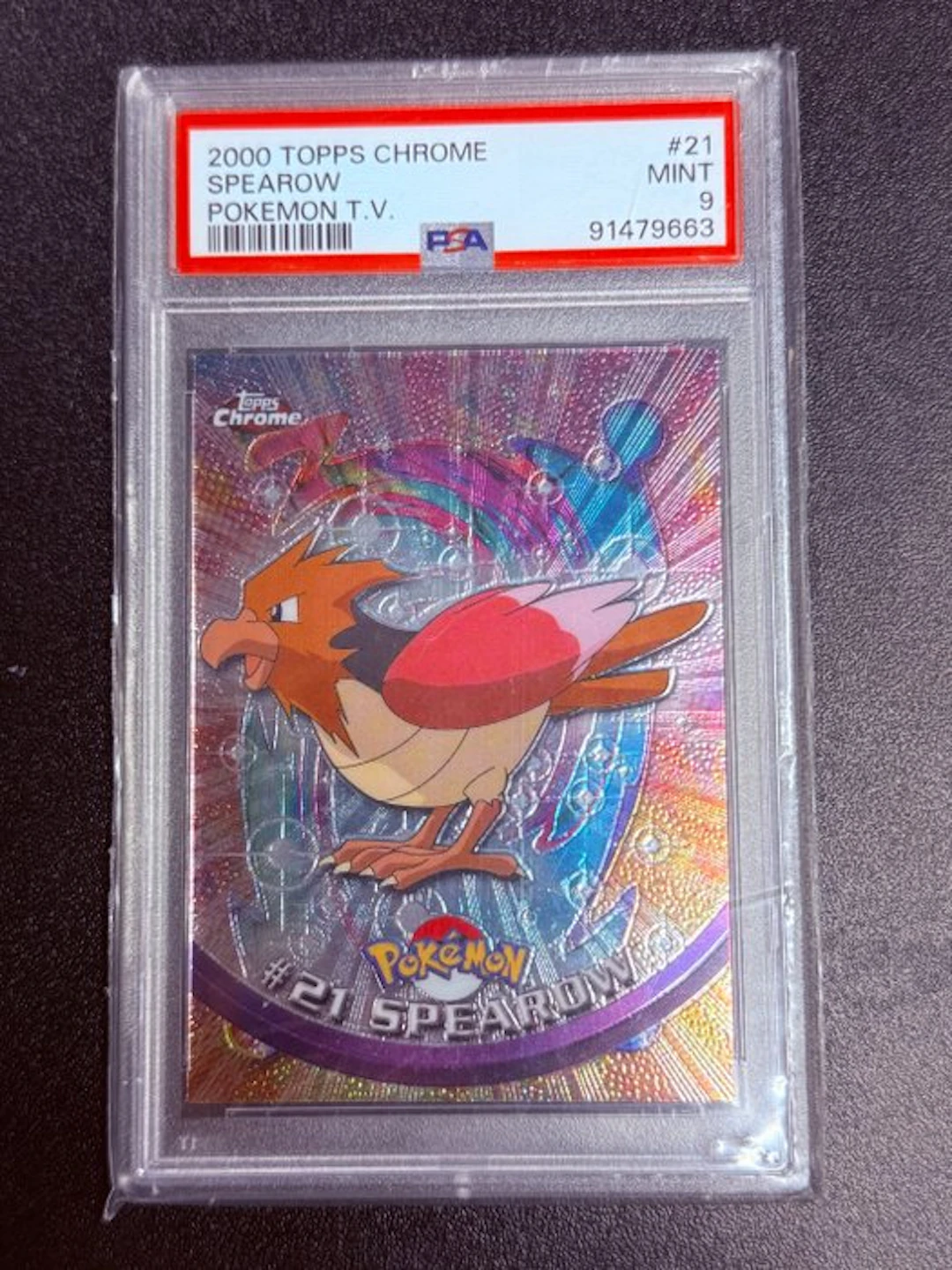 Pokémon - 1 Graded card - Spearow 21 Foil - PSA 9 - Various sets