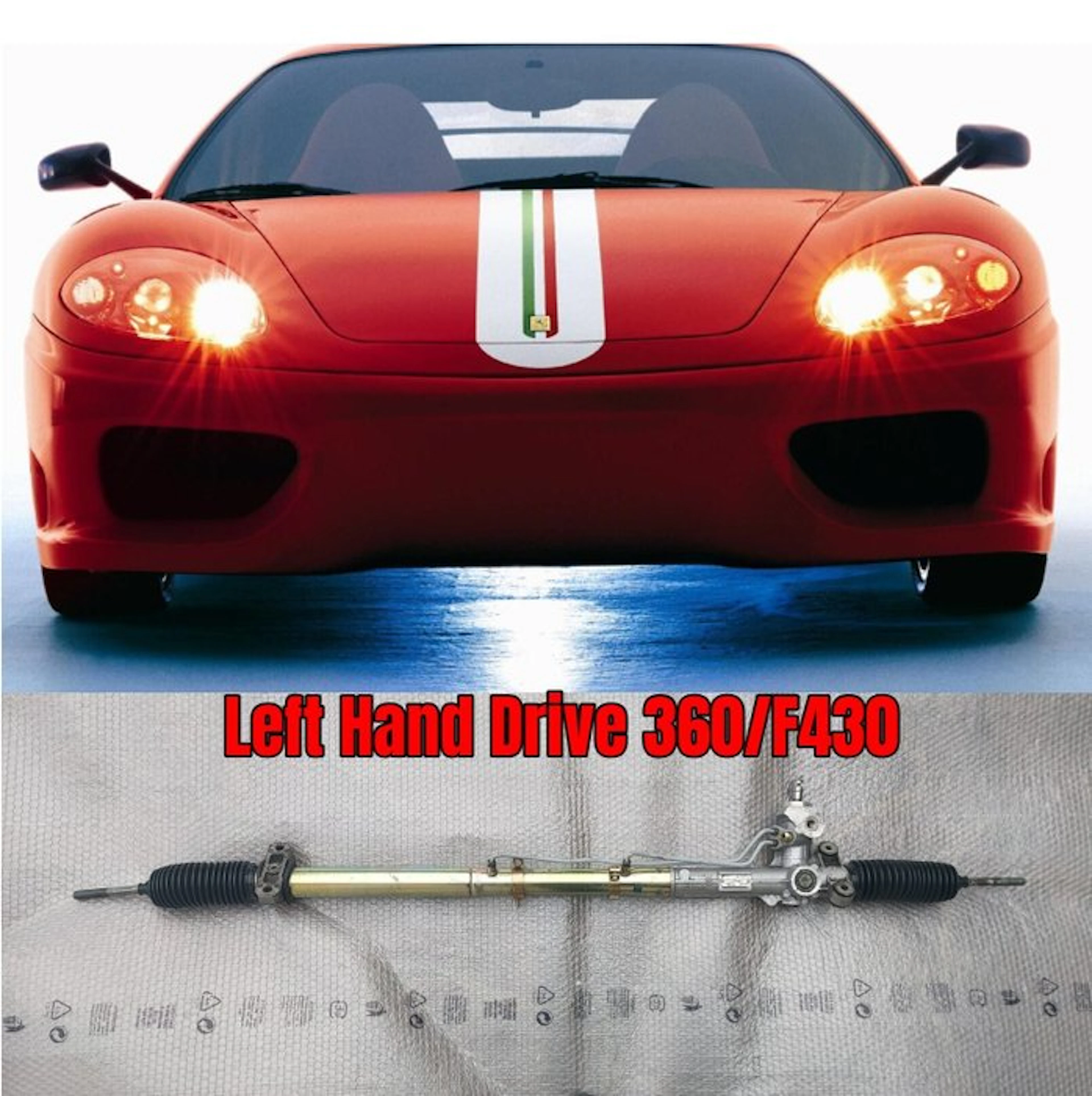 Ferrari Challenge Stradale - 360 - F430 - Steering Rack...