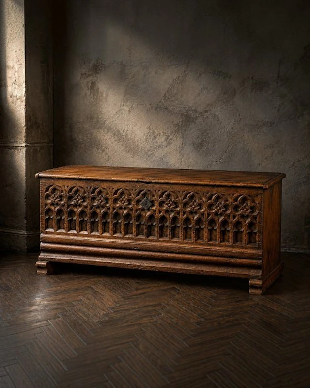 Chest - oak wood