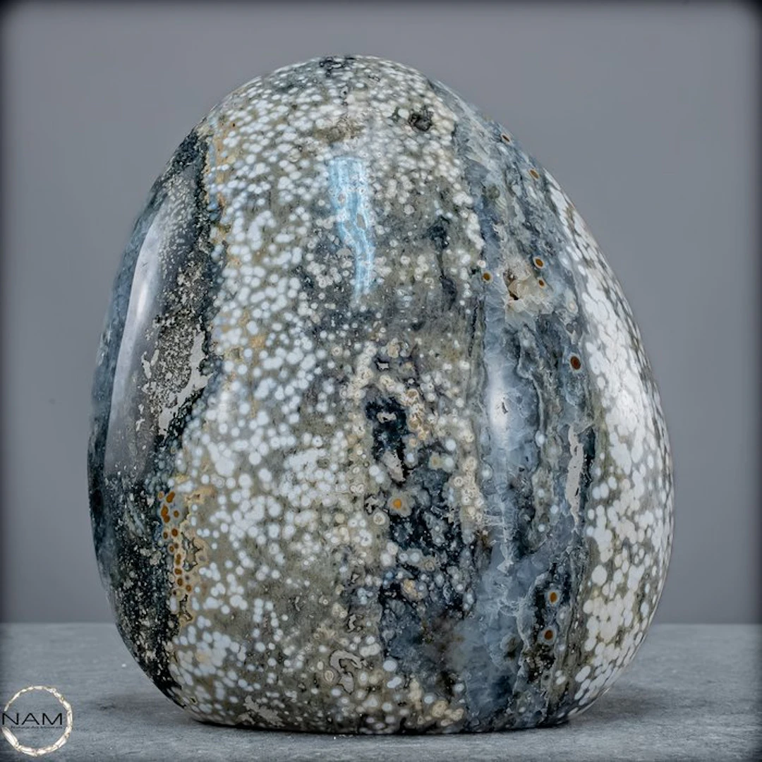 Ocean agate freeform – Fascinating natural art with a...